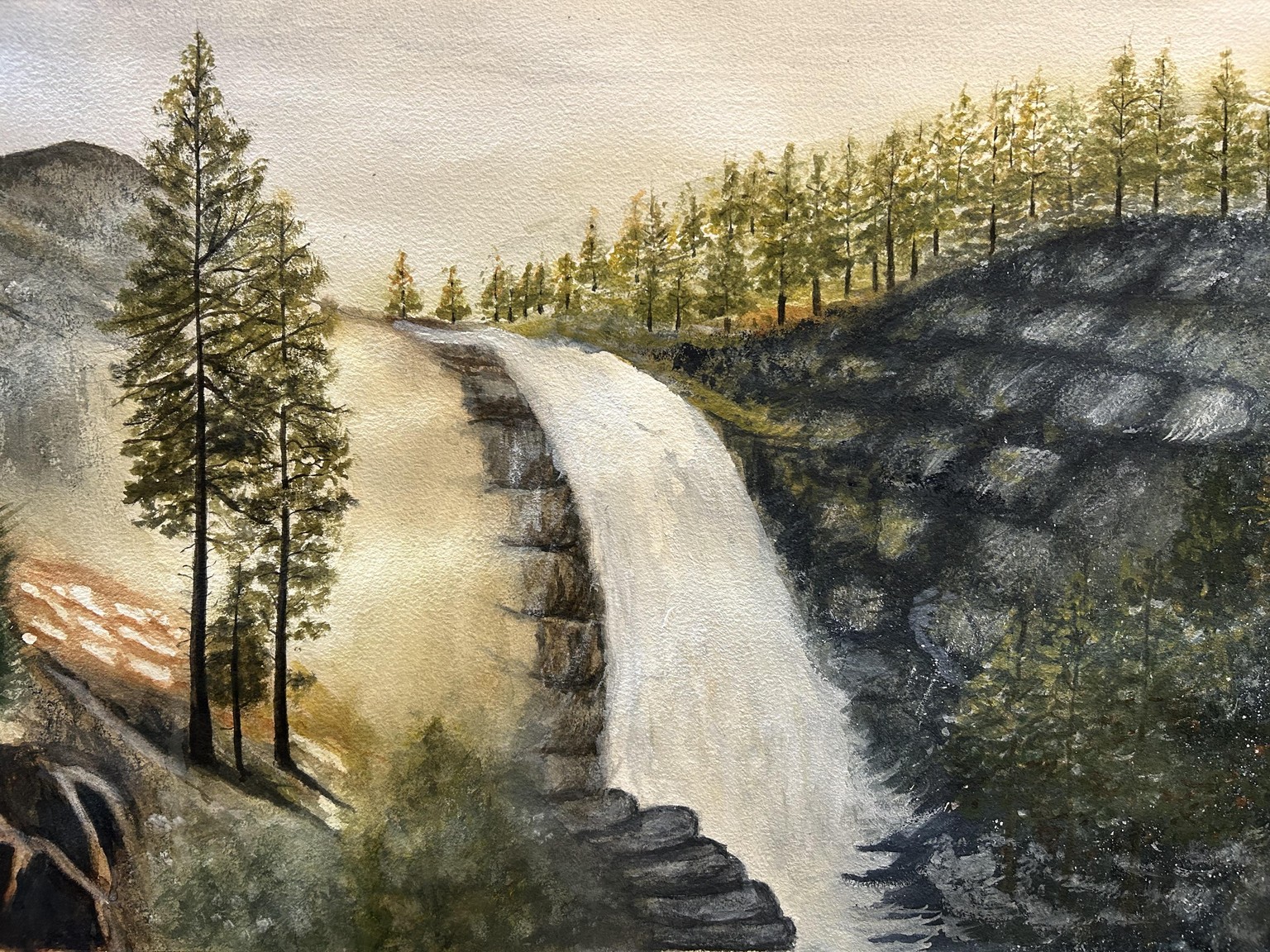 Dreamy waterfalls - image 1 - student project