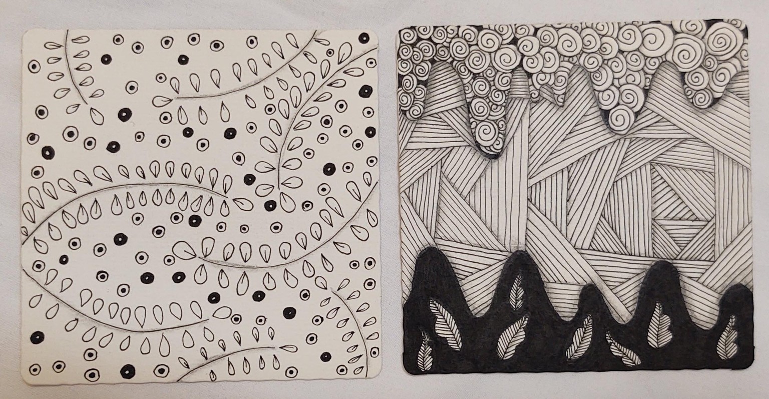 ZenDoodle and Zentangle Art - image 4 - student project