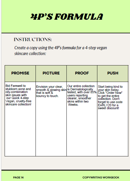 4 Projects - Features $ Benefits, and the Three Frameworks - image 10 - student project