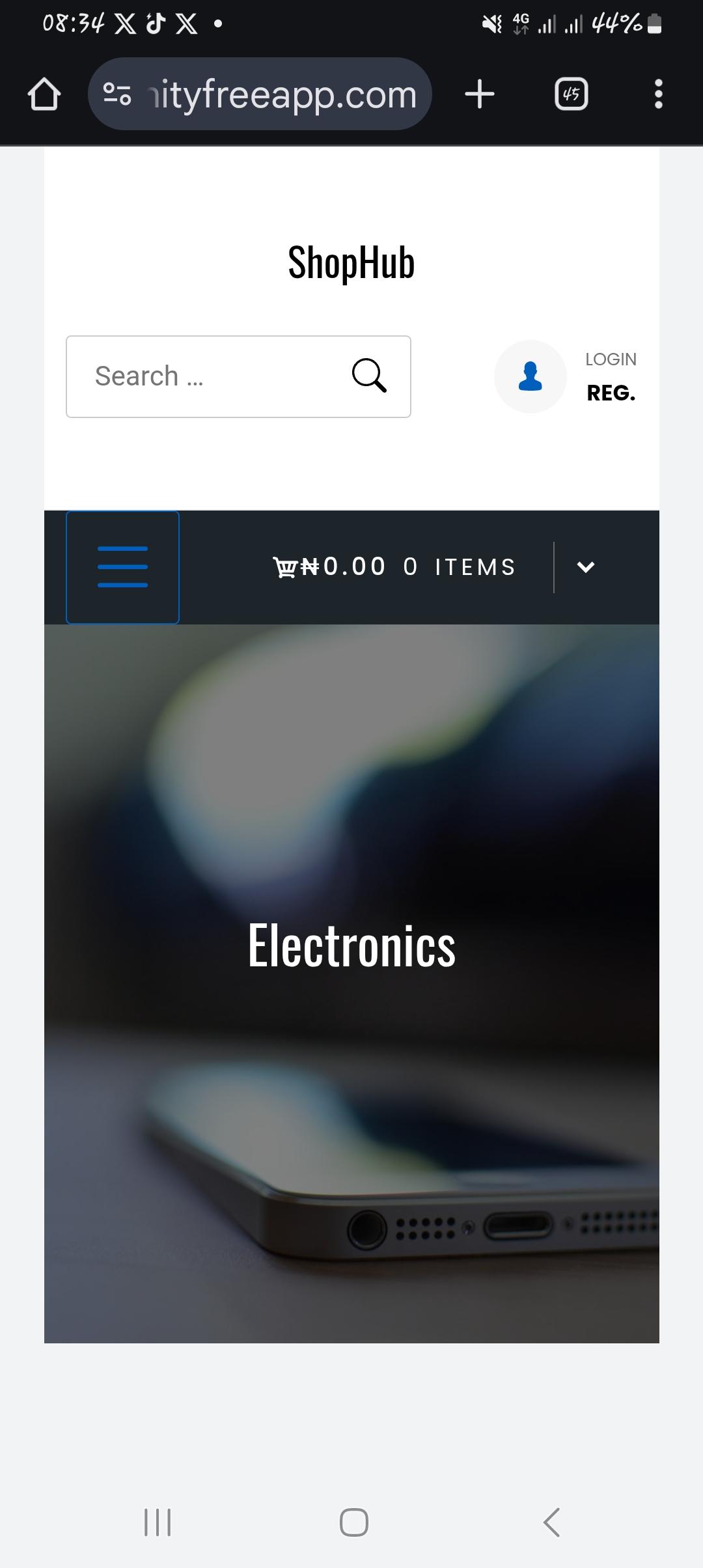 Shophub - image 1 - student project