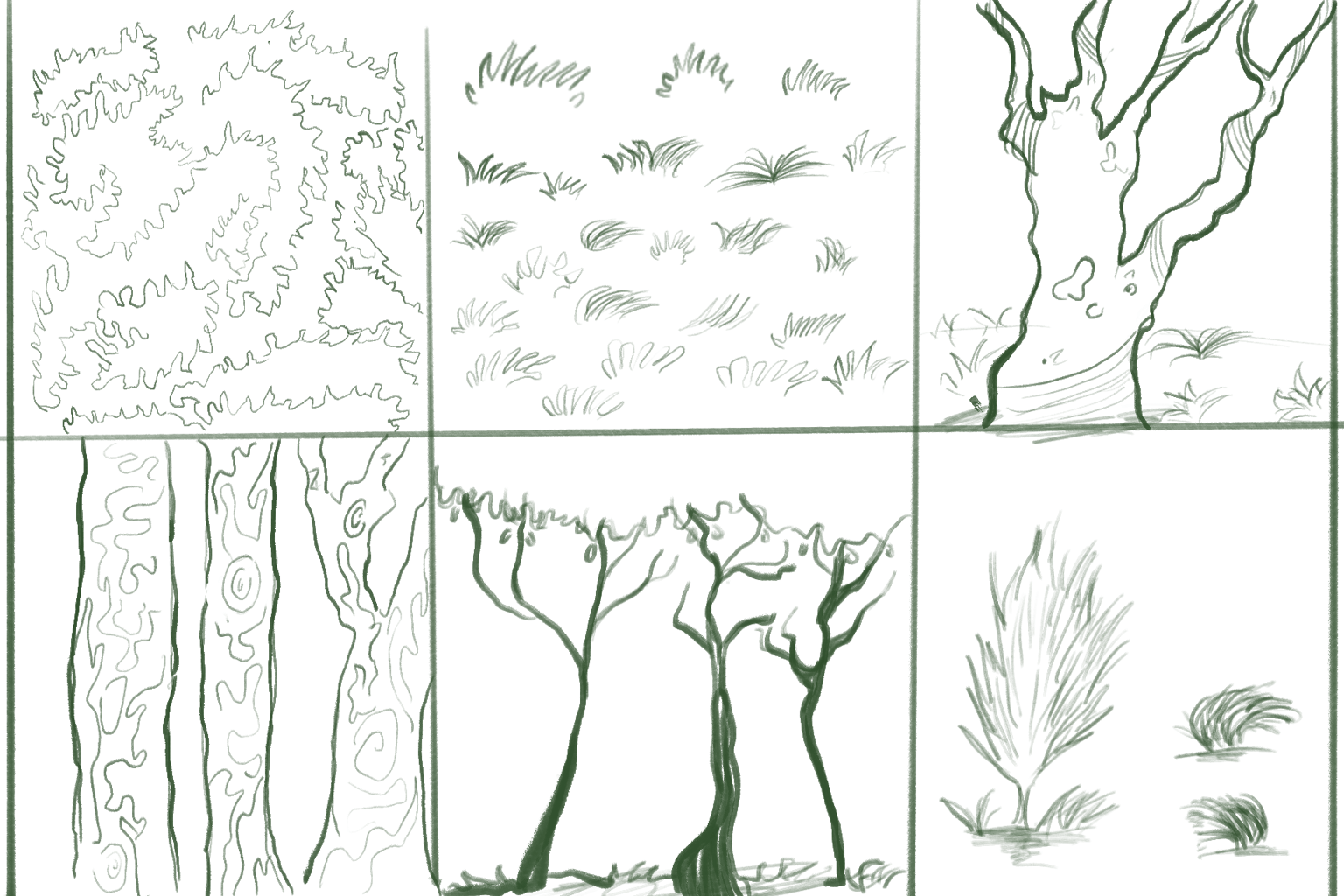 Urban sketching: The Issyk-Kul Tree (Digital ) - image 4 - student project