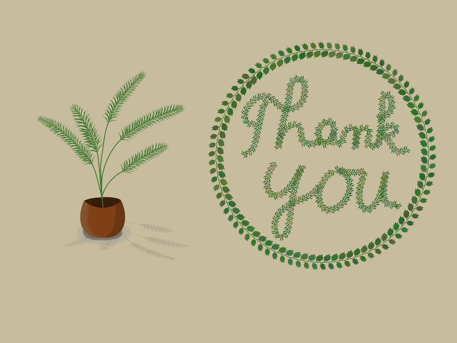 Leaf Brushes - image 2 - student project