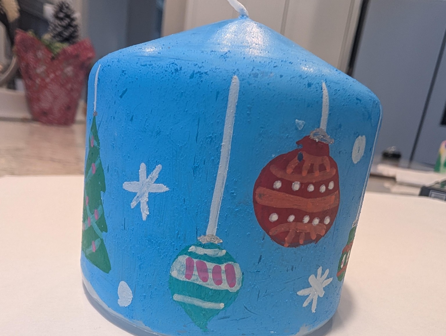 First go at a decorative candle - image 2 - student project
