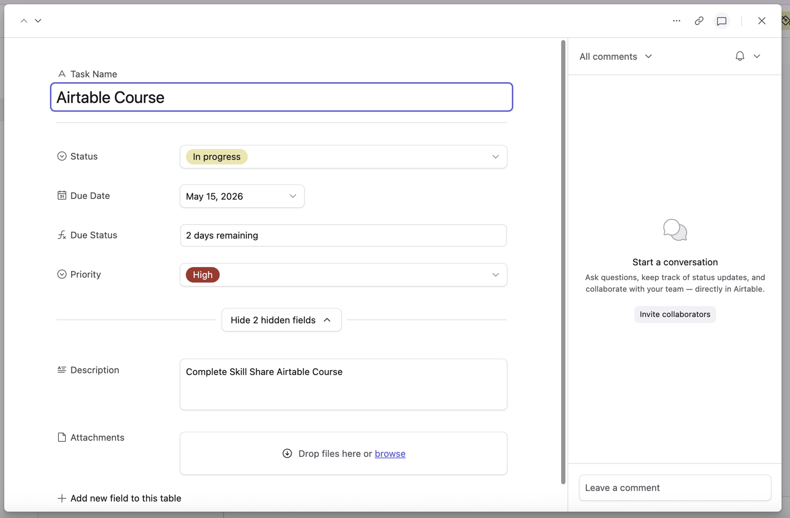 Task & Project Tracker - image 5 - student project