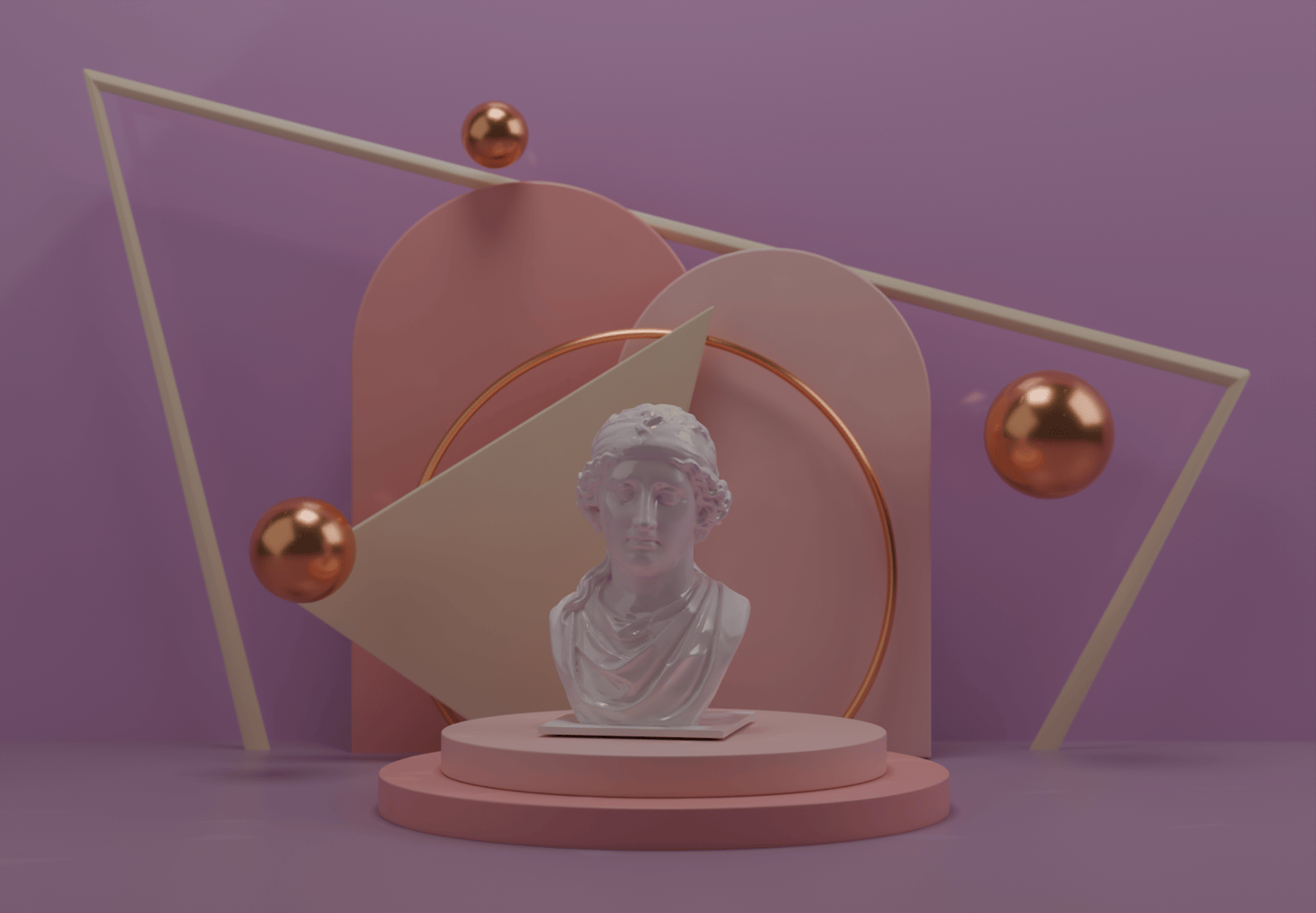Geometric Scene - image 3 - student project