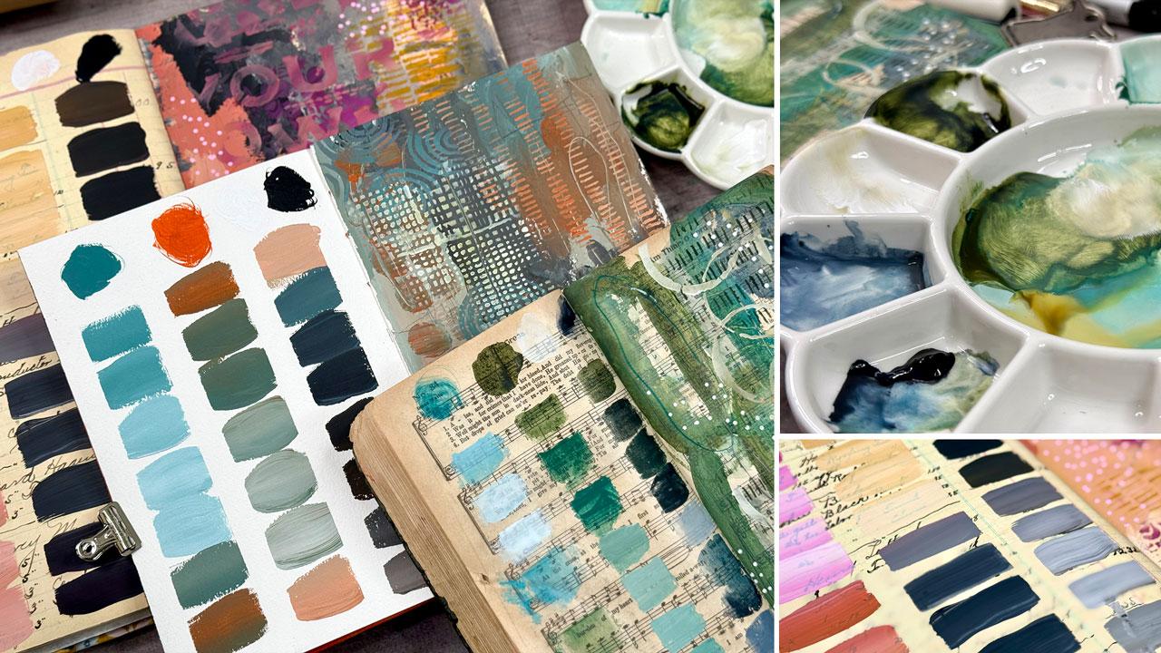 Color Stories: Exploring Color Mixing & Abstract Art with a Limited Palette - image 1 - student project