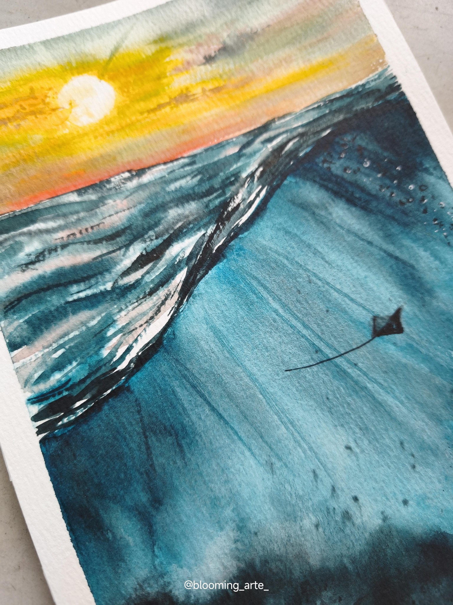 Underwater Waves & Light - image 2 - student project