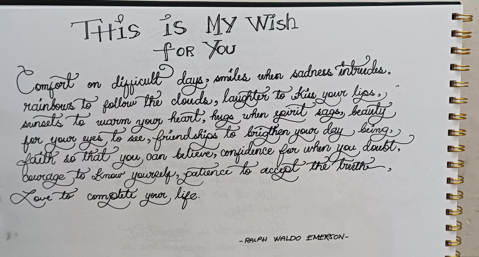 My calligraphy ❤️ - image 2 - student project