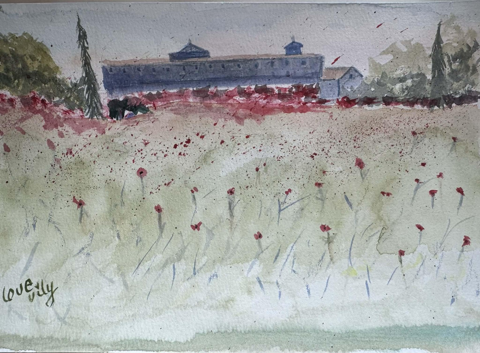 watercolor master study learn atmosphere  & techniques from joseph zbukvic - image 4 - student project