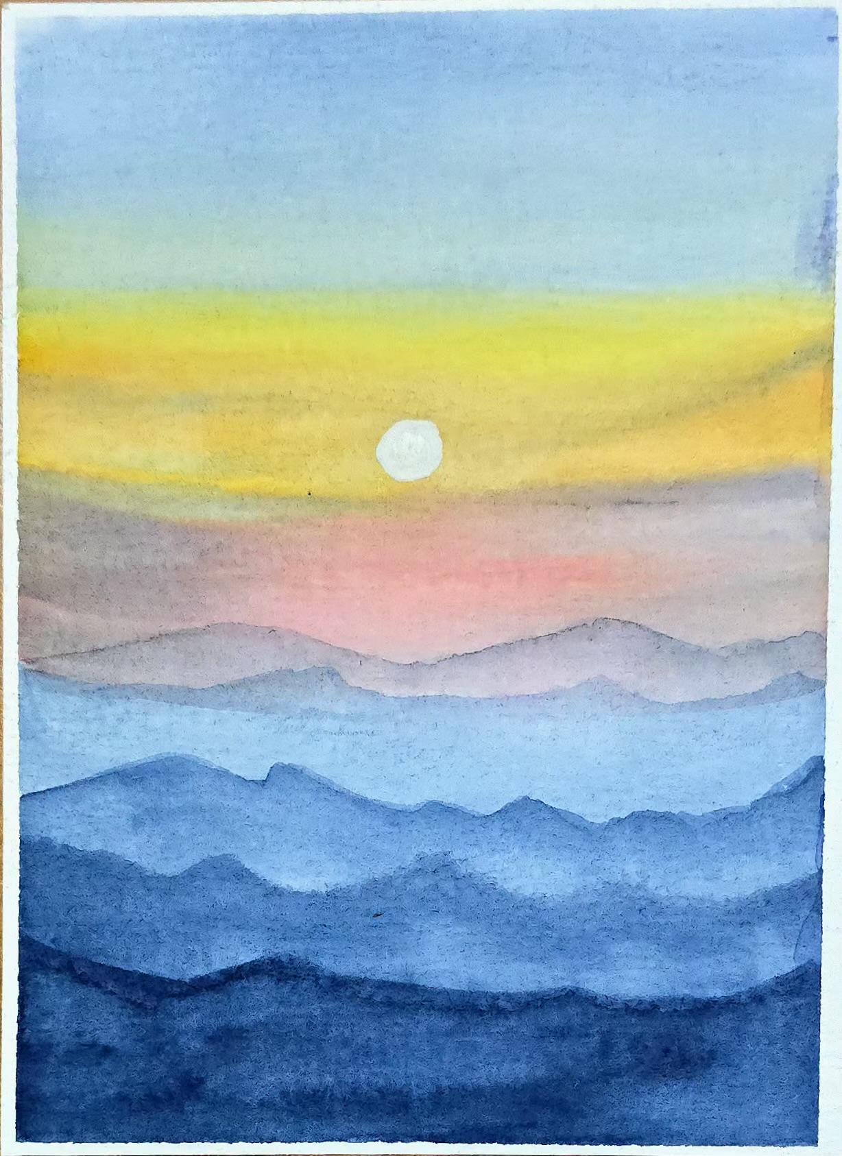 30 days of Unwinding with watercolour - image 8 - student project
