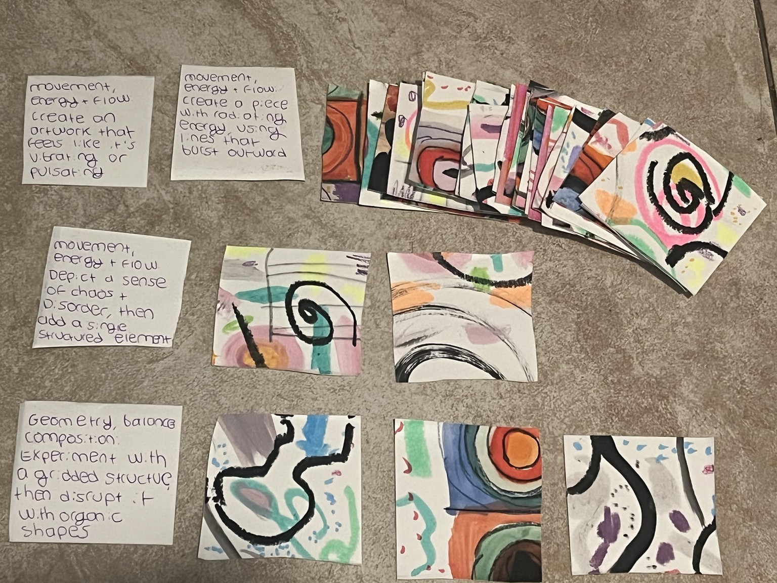 Kandinsky Cards - image 1 - student project