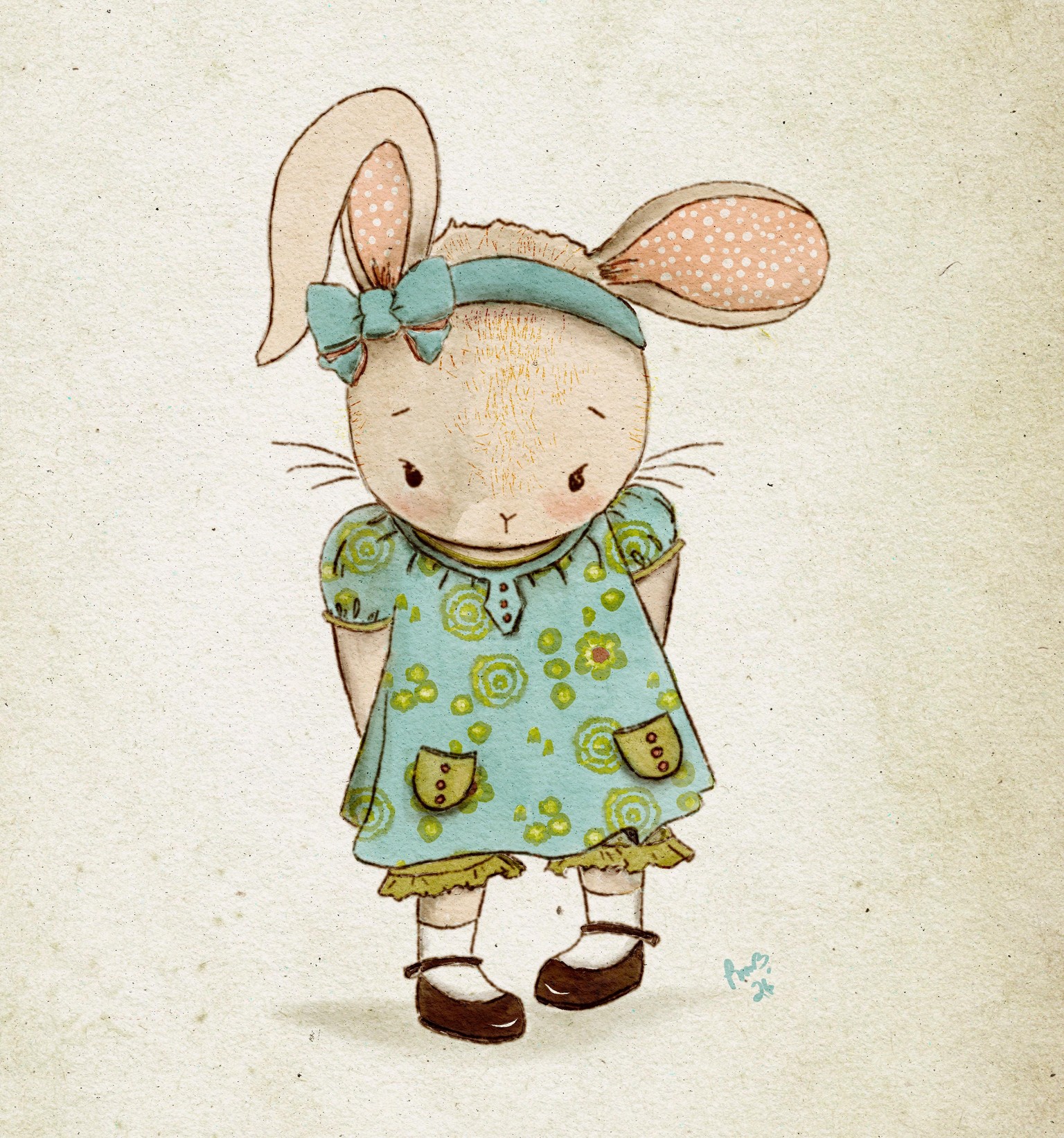 Vintage Bunny! - image 1 - student project