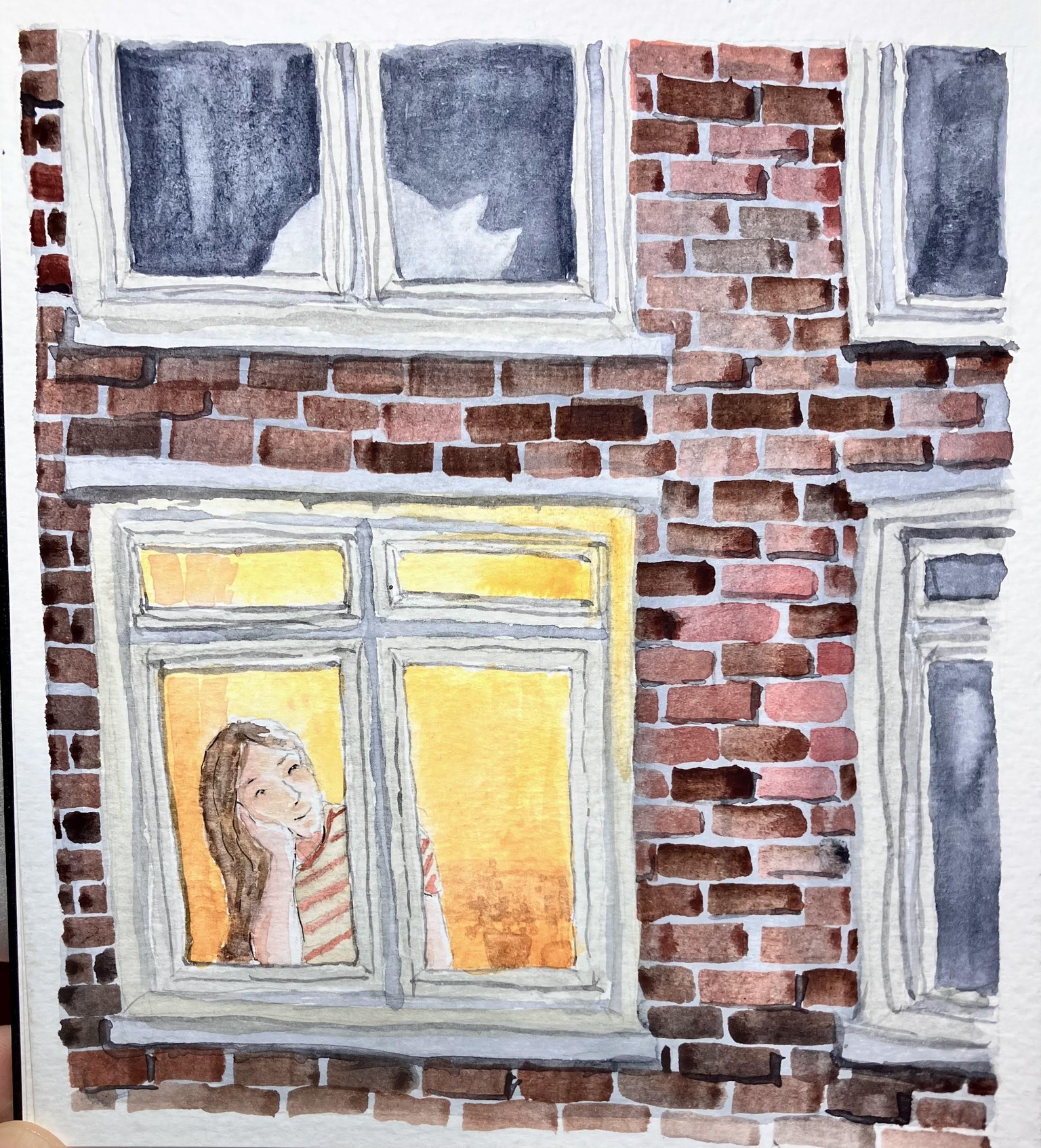 Lighted Window illustration - image 1 - student project