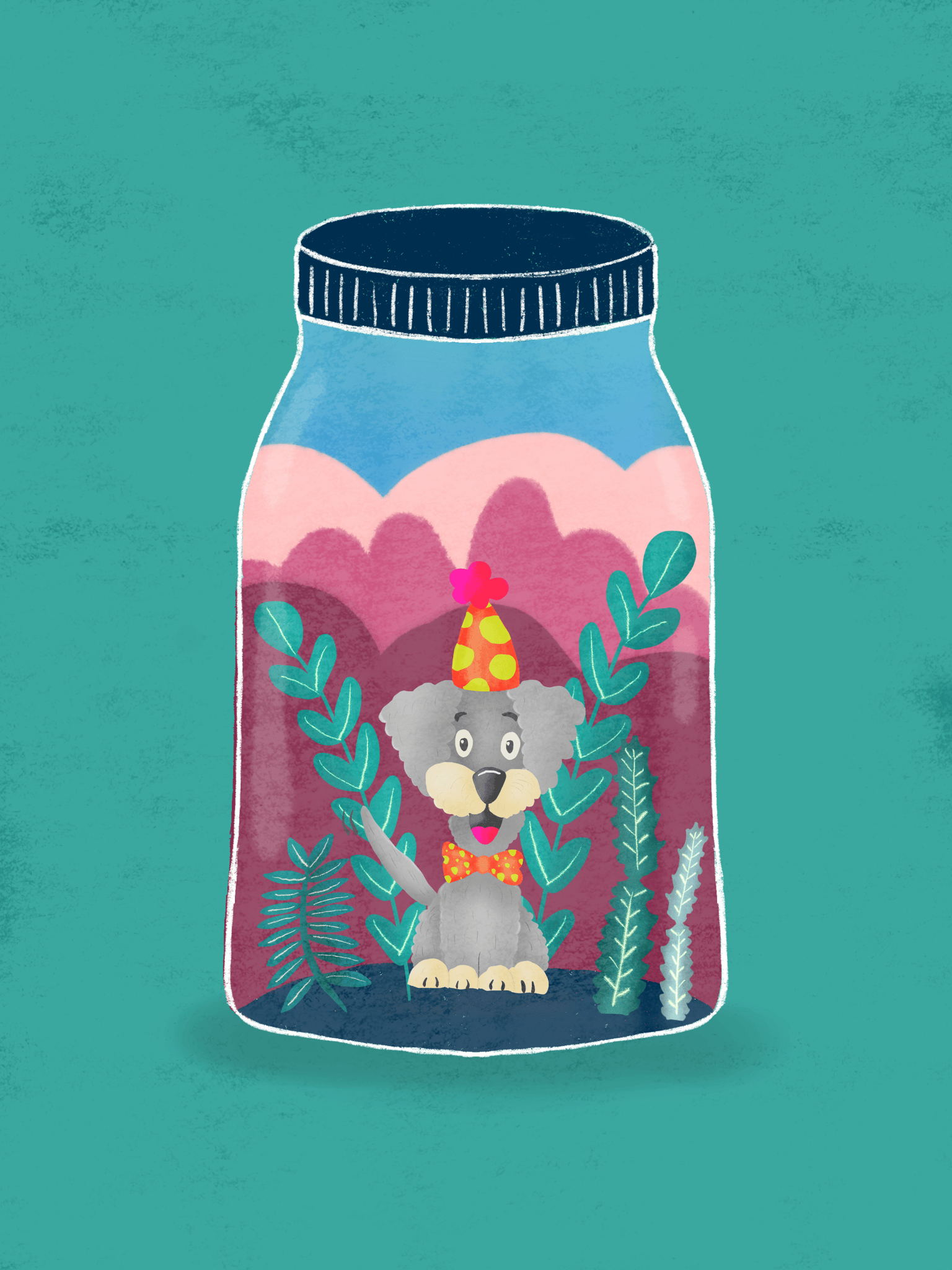 Little dog in the mountains - image 9 - student project