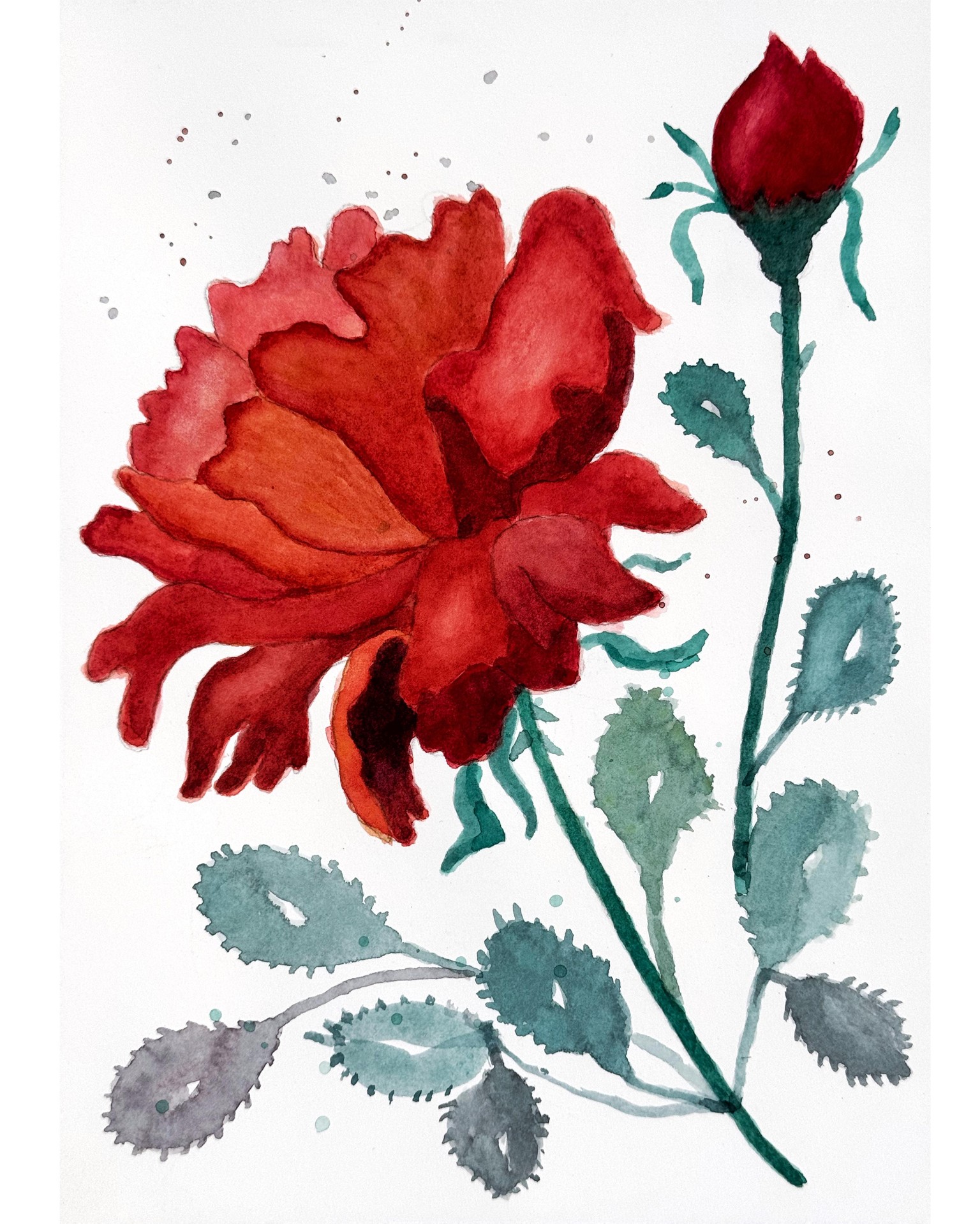 7-Day Watercolor Challenge - image 5 - student project