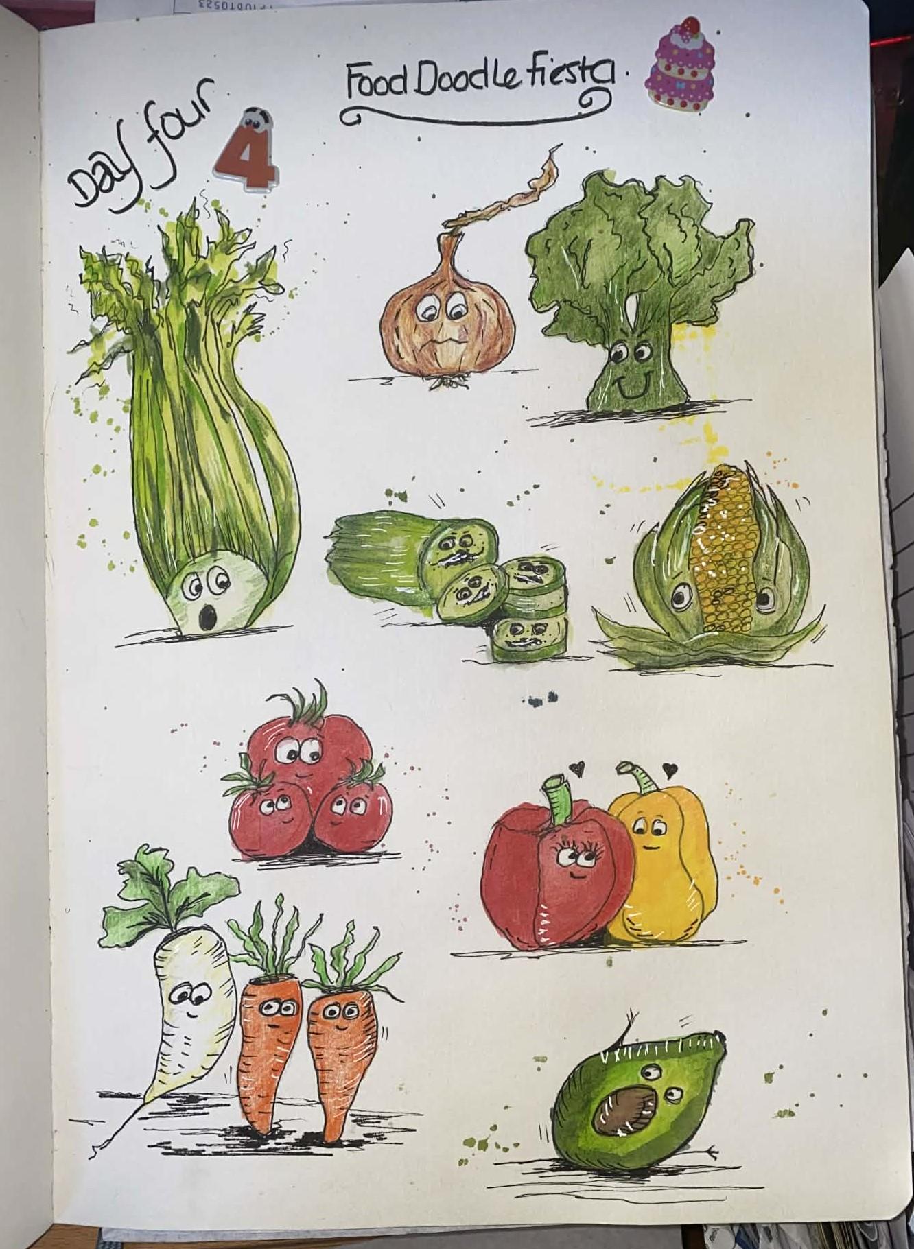 5 day sketching (actually only four!) - image 4 - student project