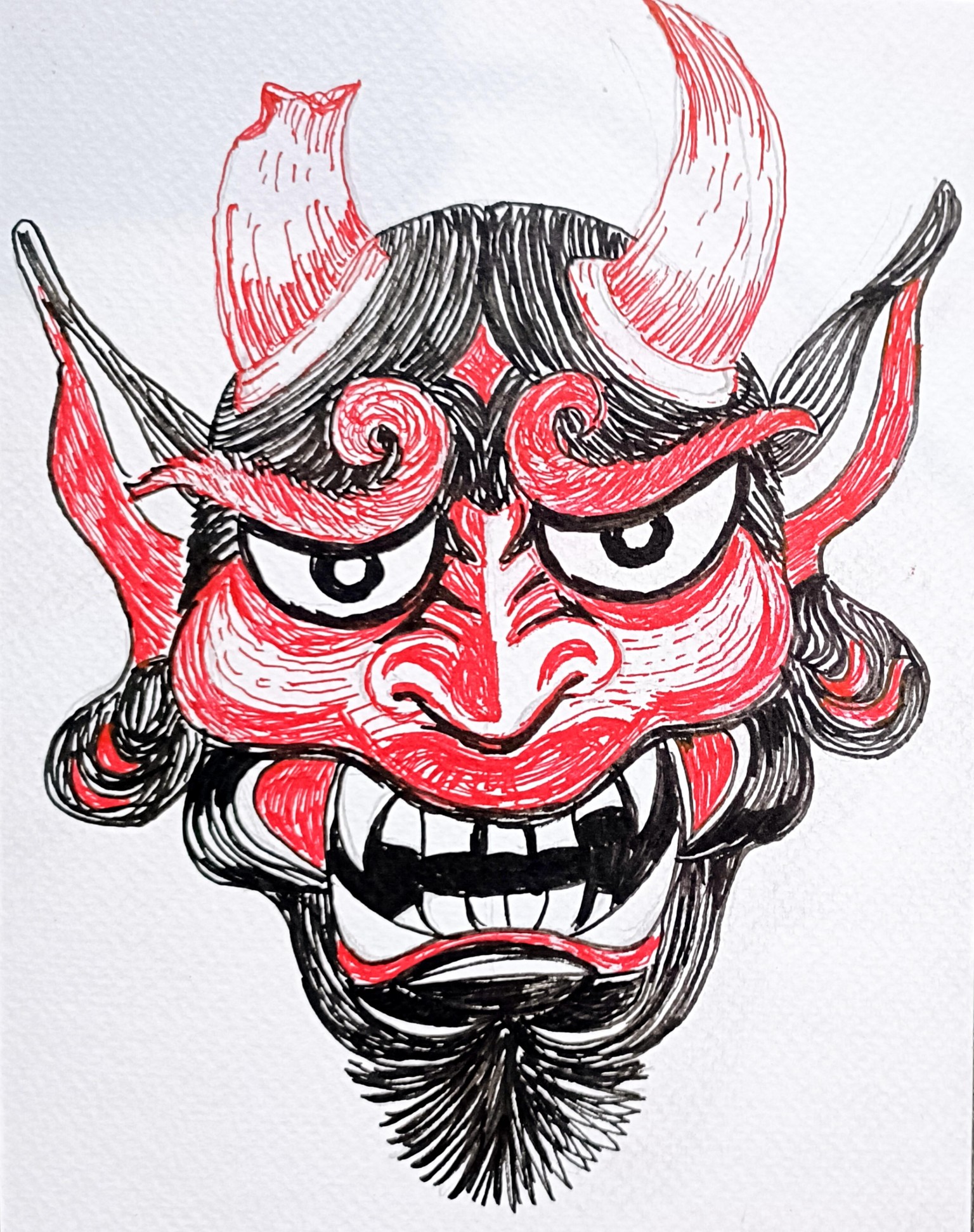 Demons and Guardian masks - image 2 - student project