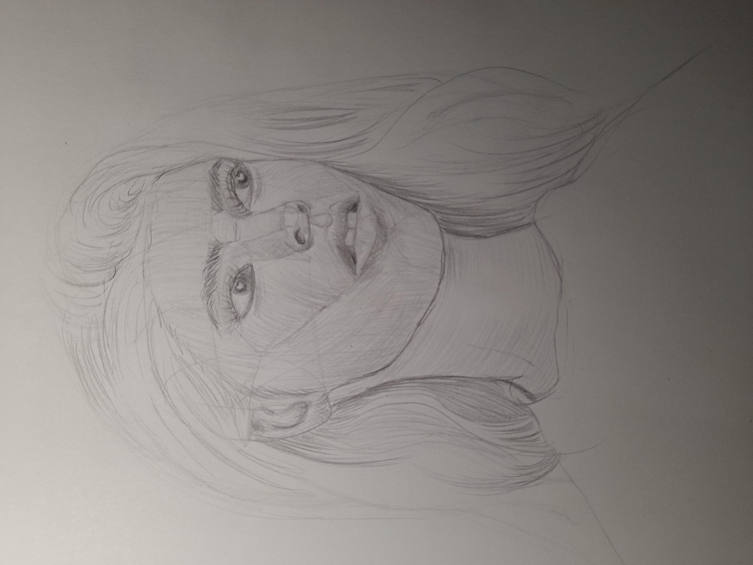 portrait sketch - image 1 - student project
