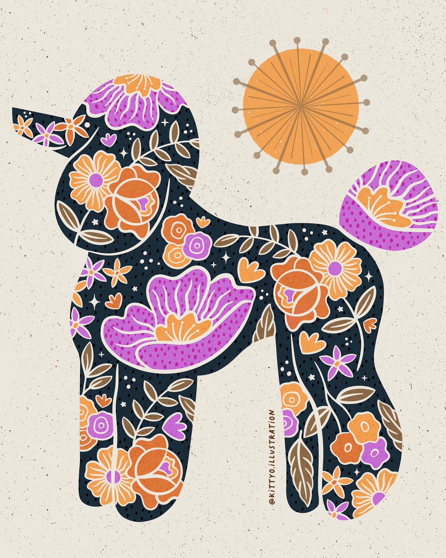 Whimsical Poodles - image 2 - student project