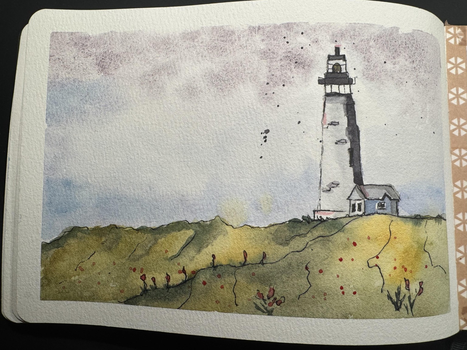 Sketchy lighthouse - image 1 - student project