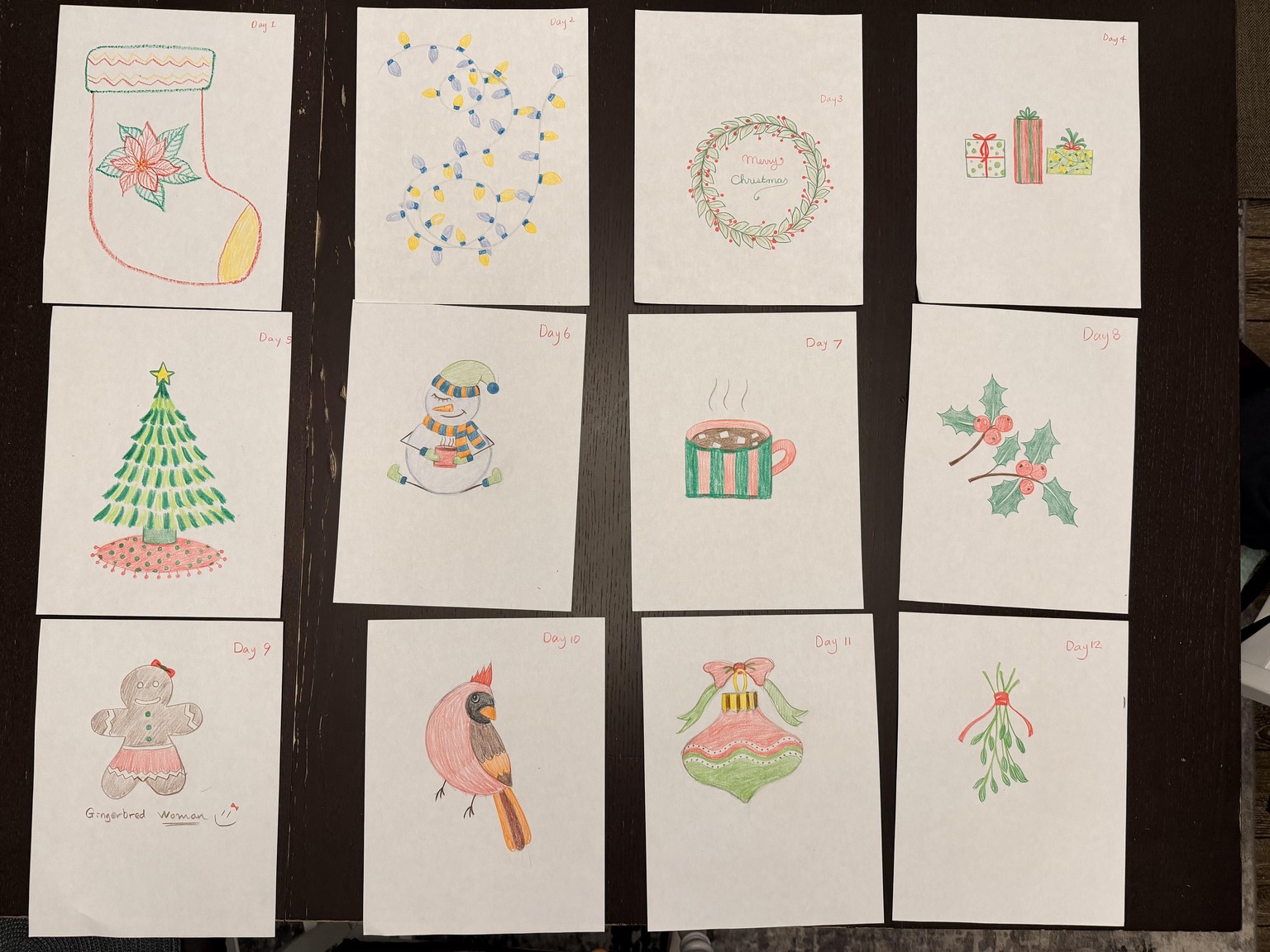 12 fun holiday drawings - image 1 - student project