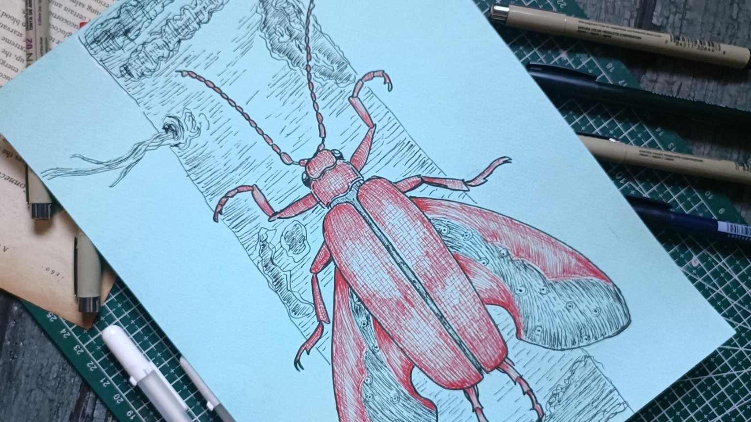 Inky insects - image 9 - student project