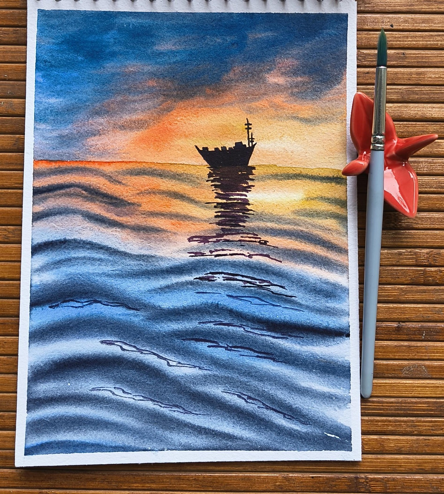 100 Days Calm Ocean - image 2 - student project