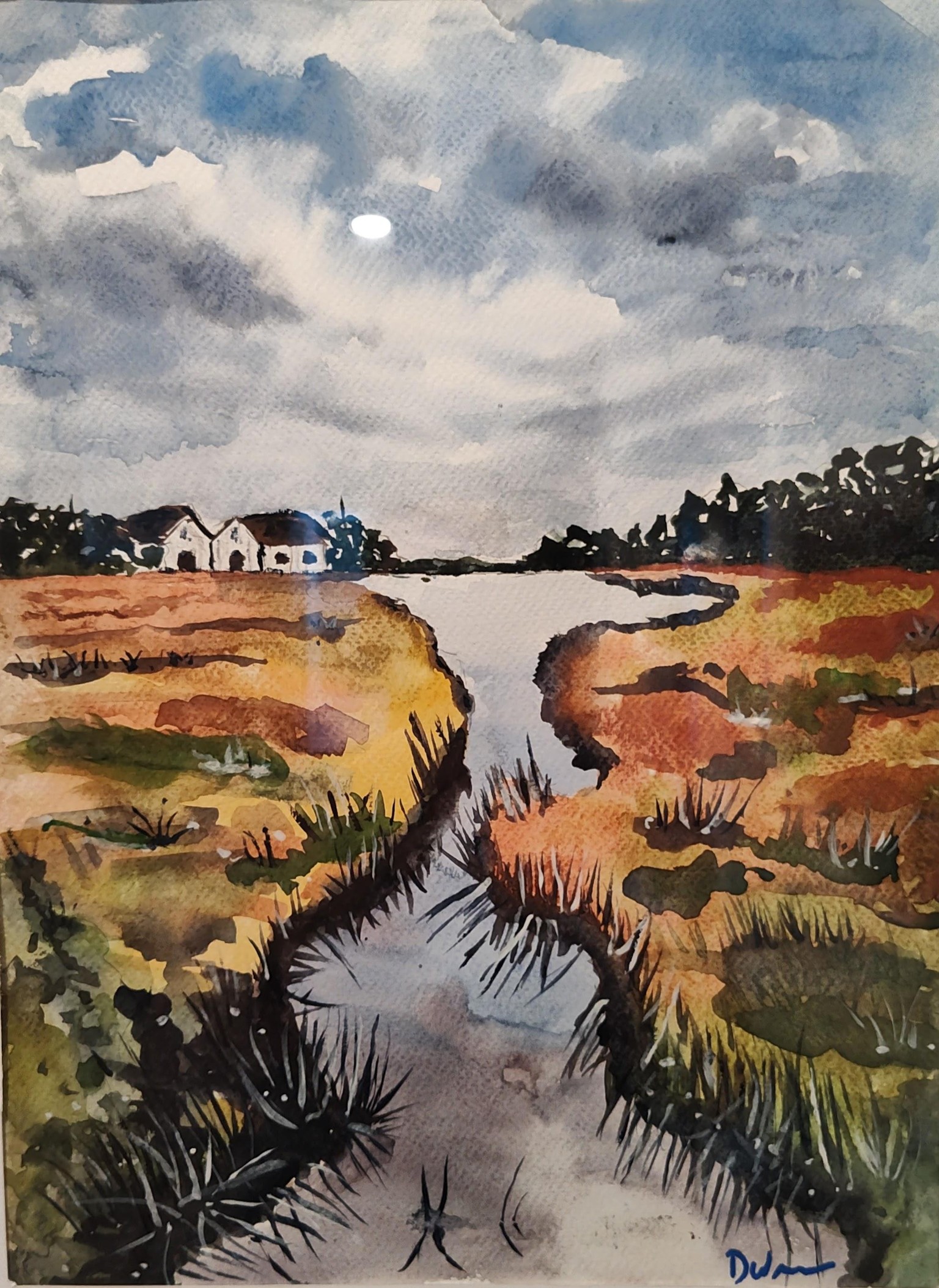 Stormy Marsh - image 1 - student project