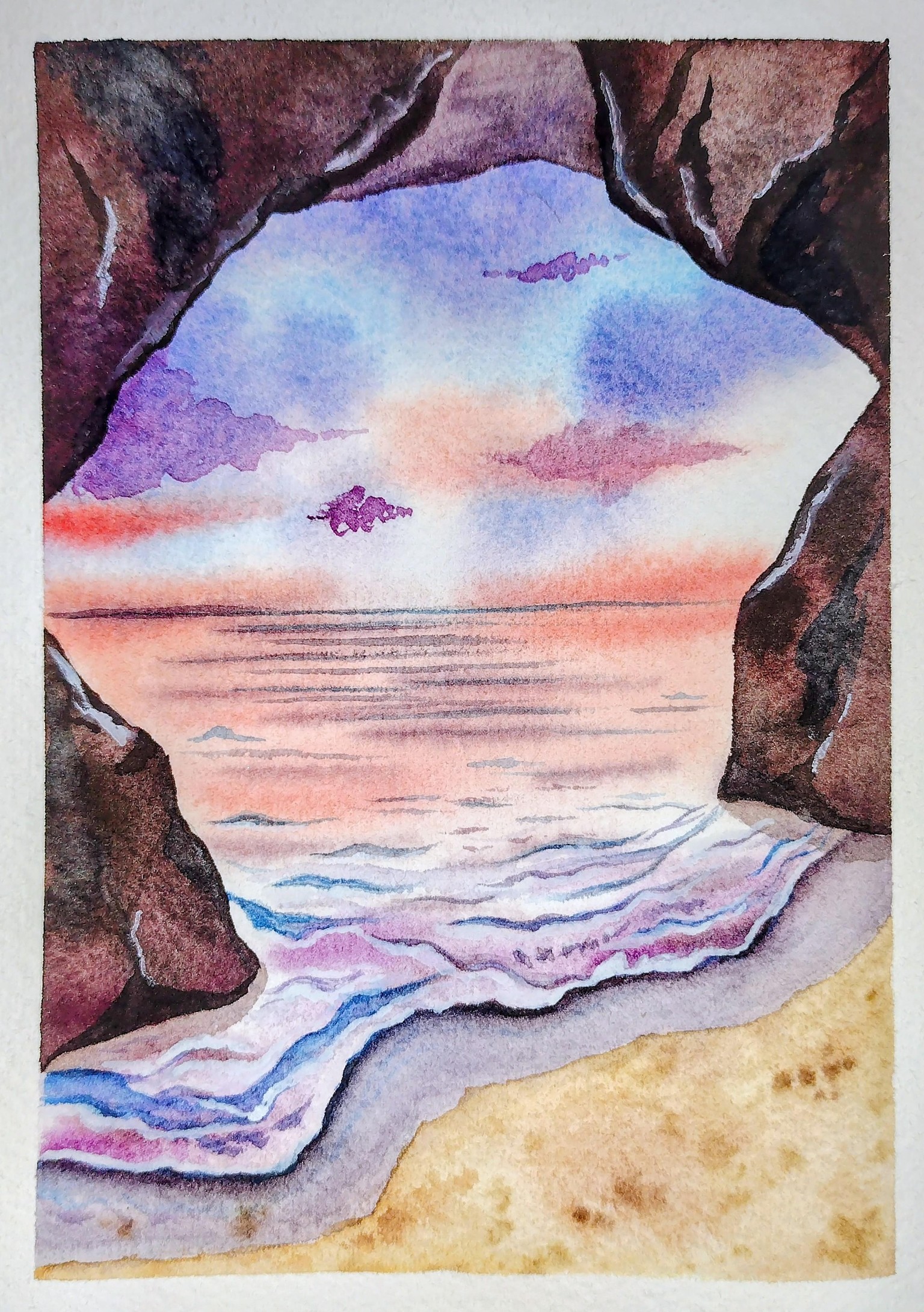 Nature In watercolor Projects - image 10 - student project