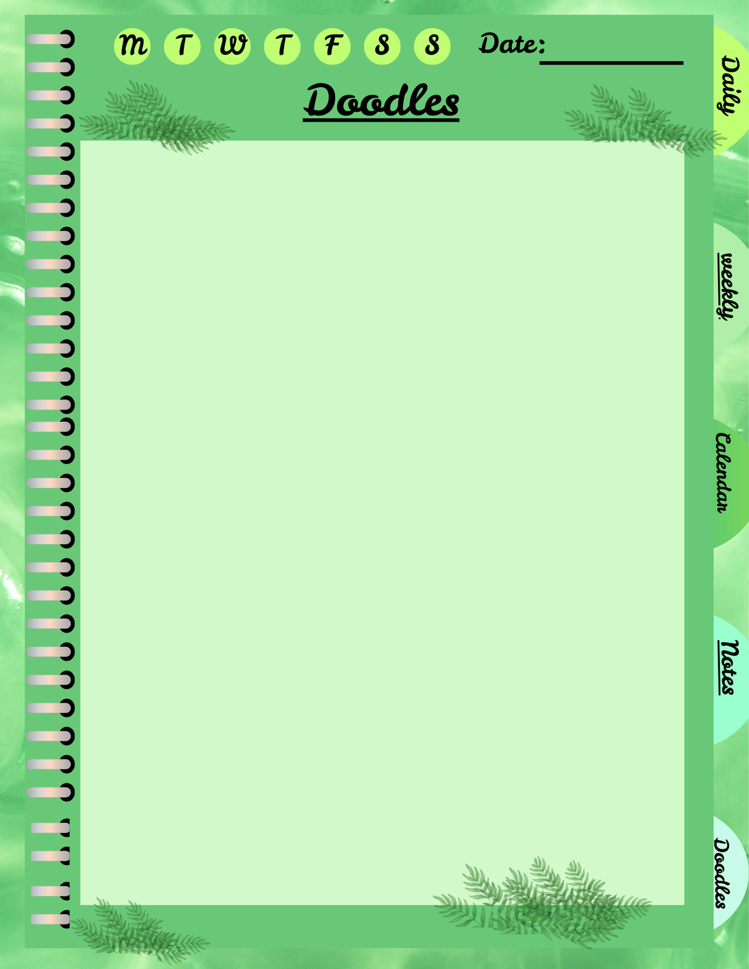 Jenns' planner - image 6 - student project
