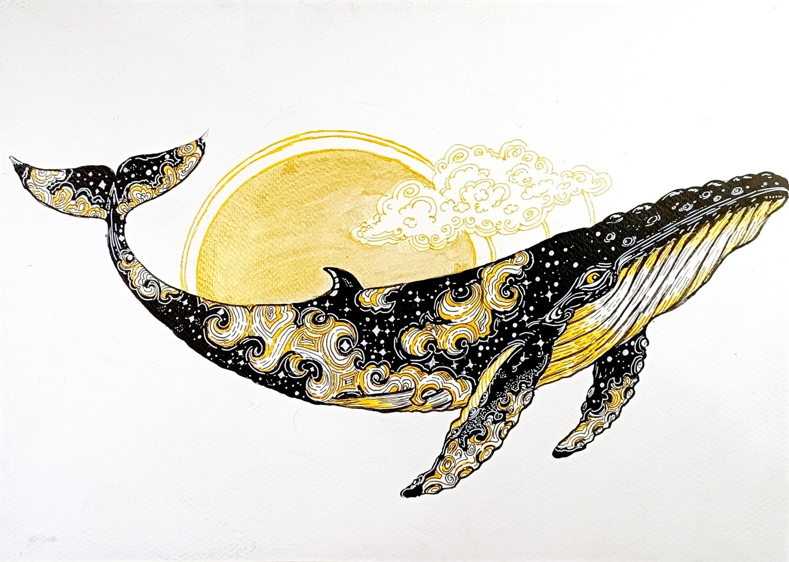 Celestial Whales - image 10 - student project