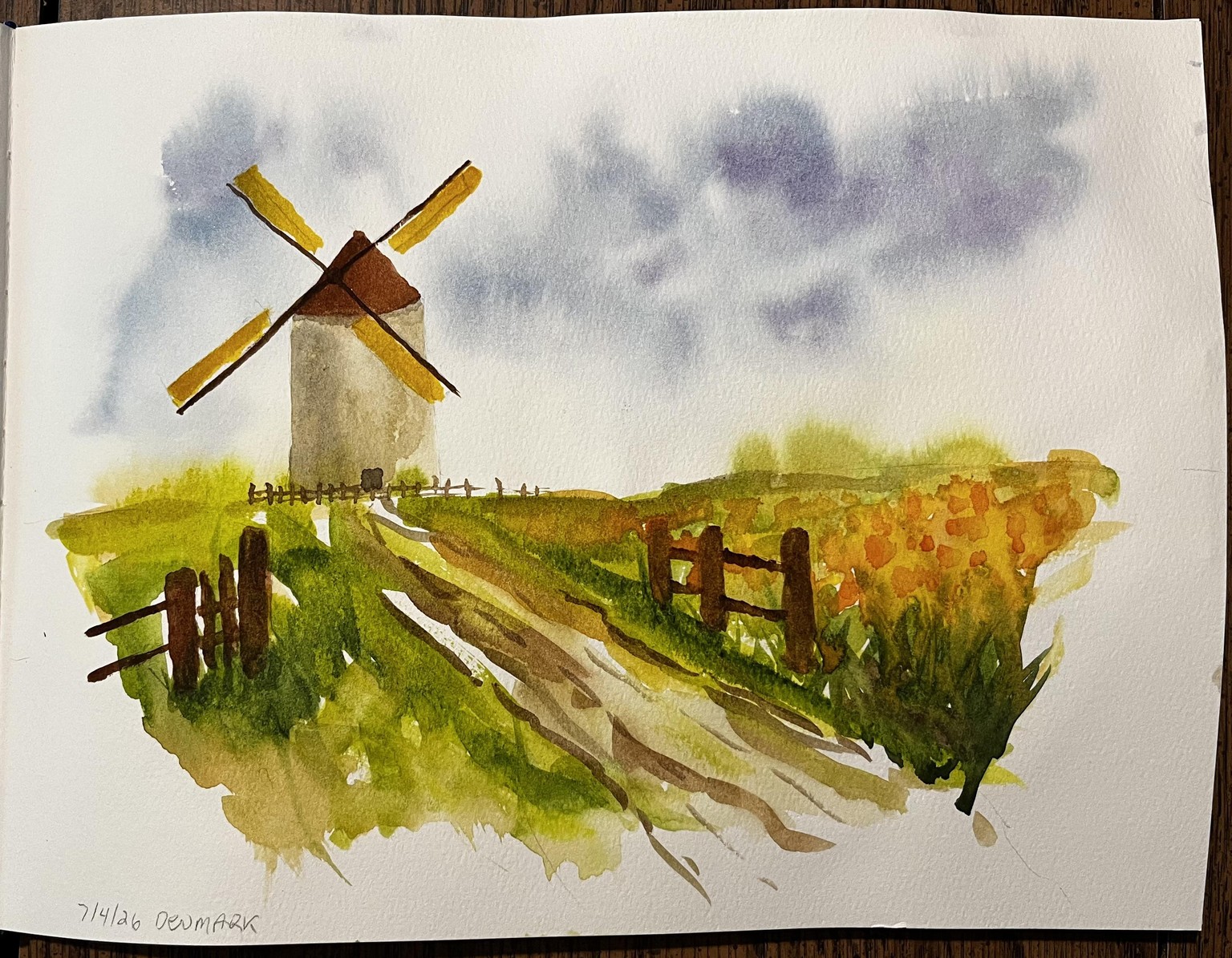 Around the world in watercolor - image 10 - student project