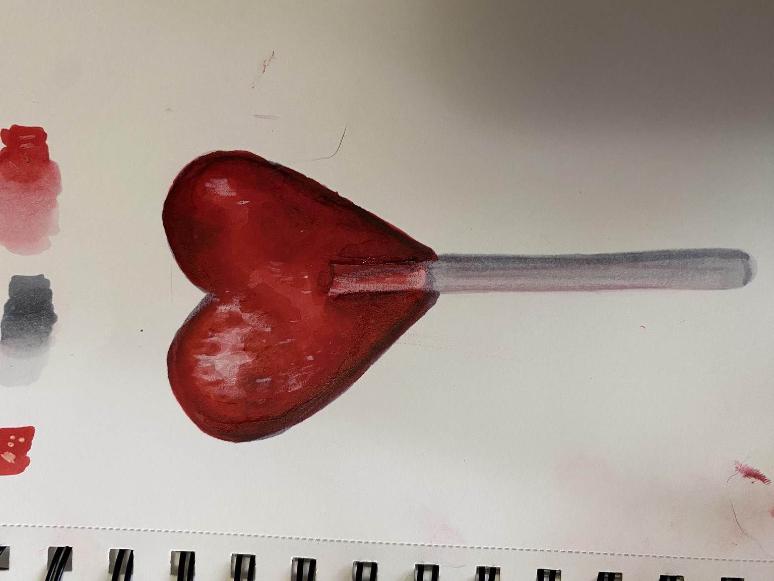Heart Shaped Lollipop - image 1 - student project