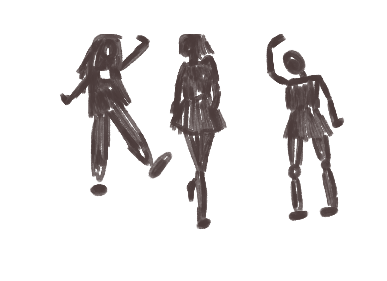 People pattern using procreate - image 4 - student project