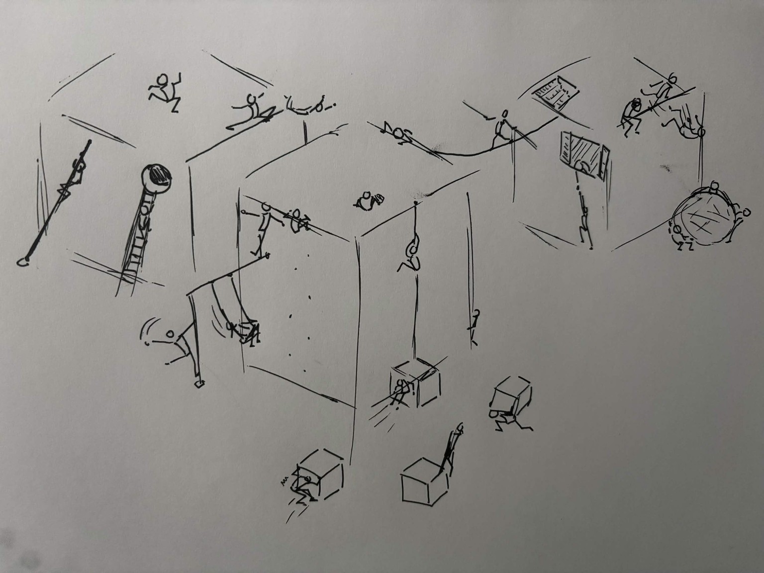 Stick Figure Skating (+ Class work) - image 2 - student project