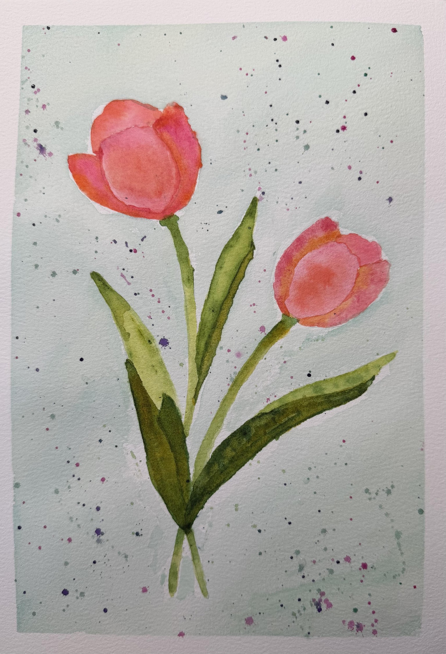 Abstract Tulips. - image 1 - student project
