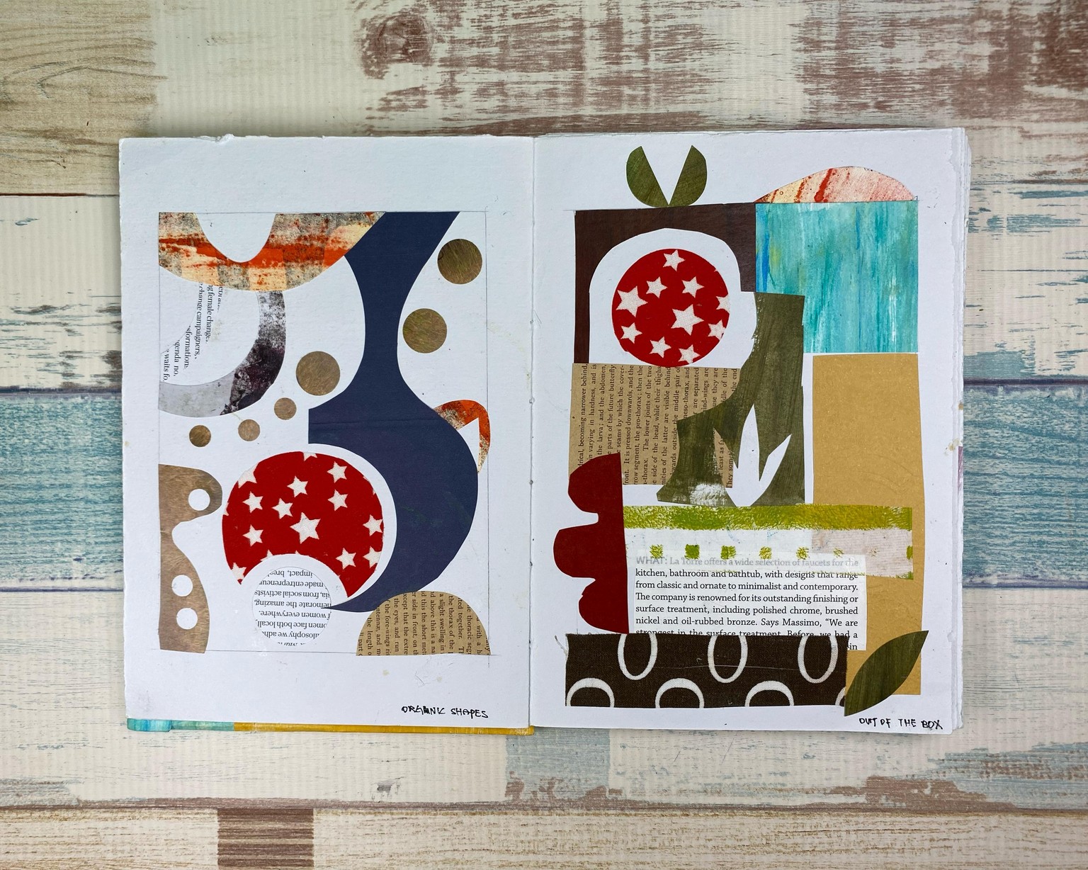 Collage Sketchbook - image 2 - student project