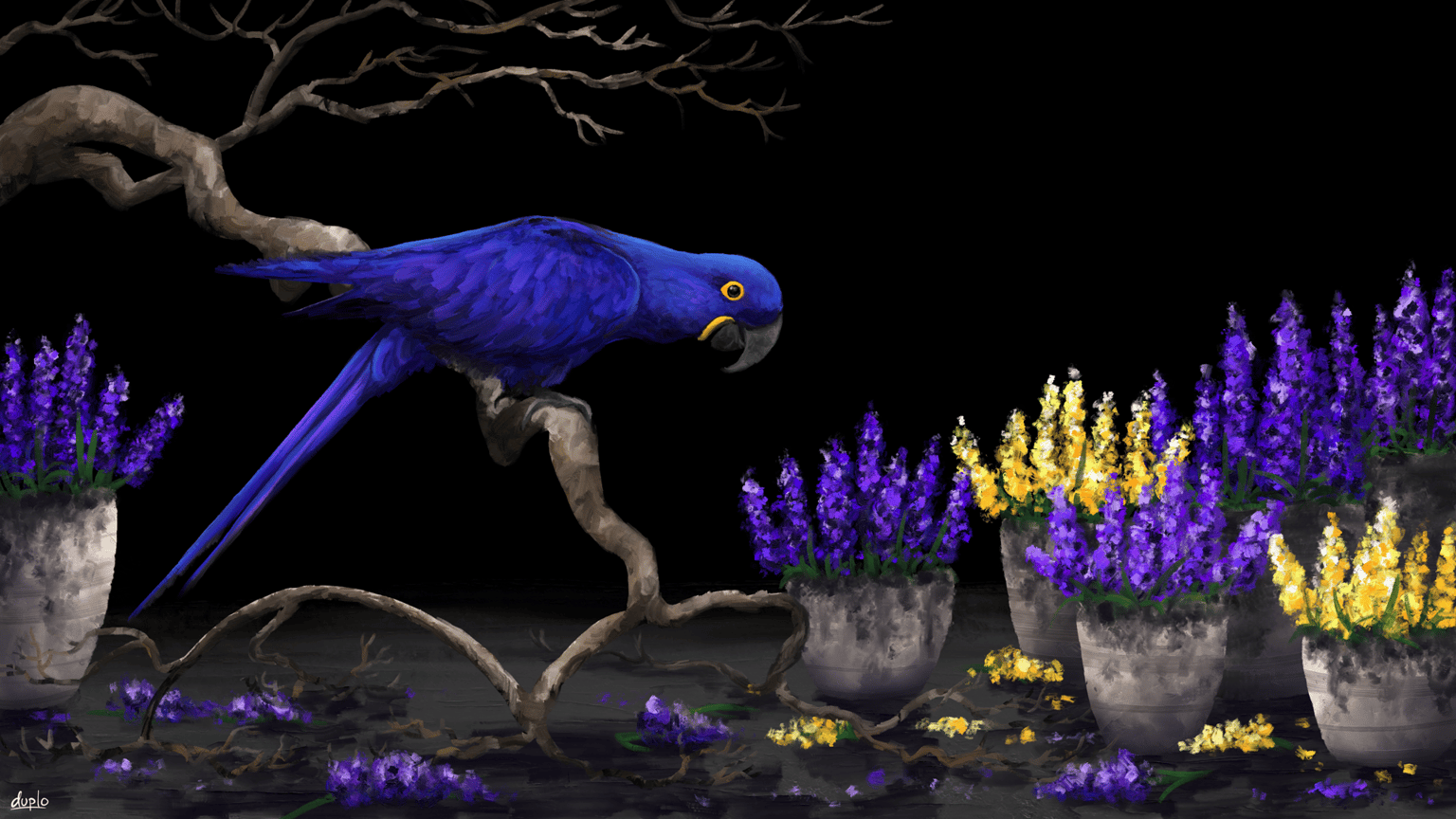 Hyacinth Artwork - image 1 - student project
