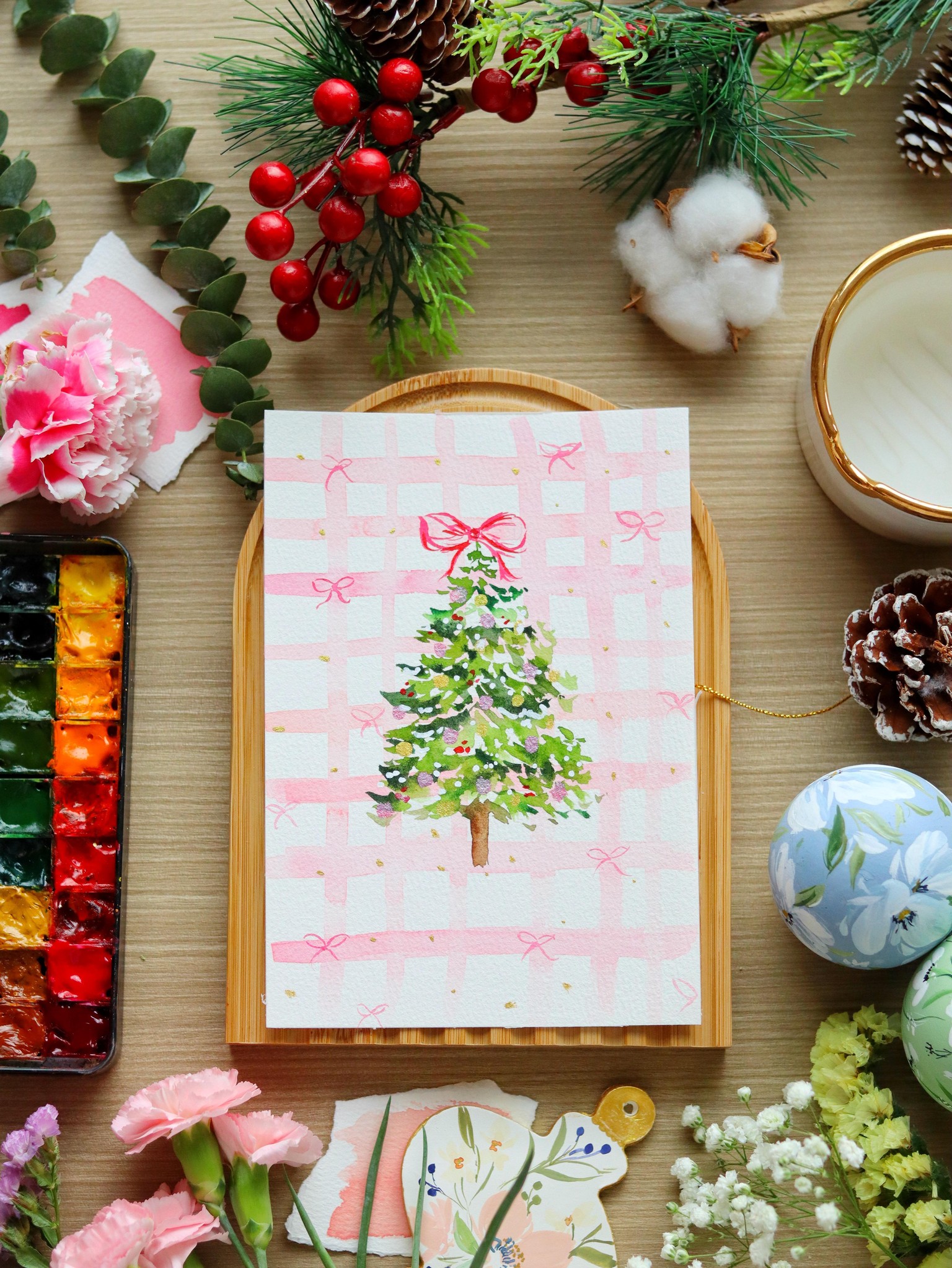 Pink Christmas Magic - image 2 - student project