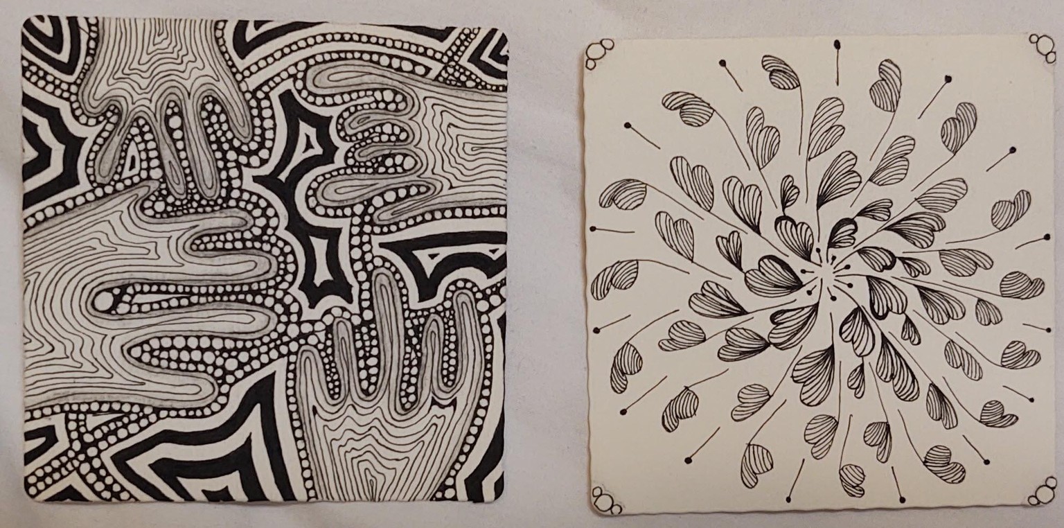 ZenDoodle and Zentangle Art - image 7 - student project
