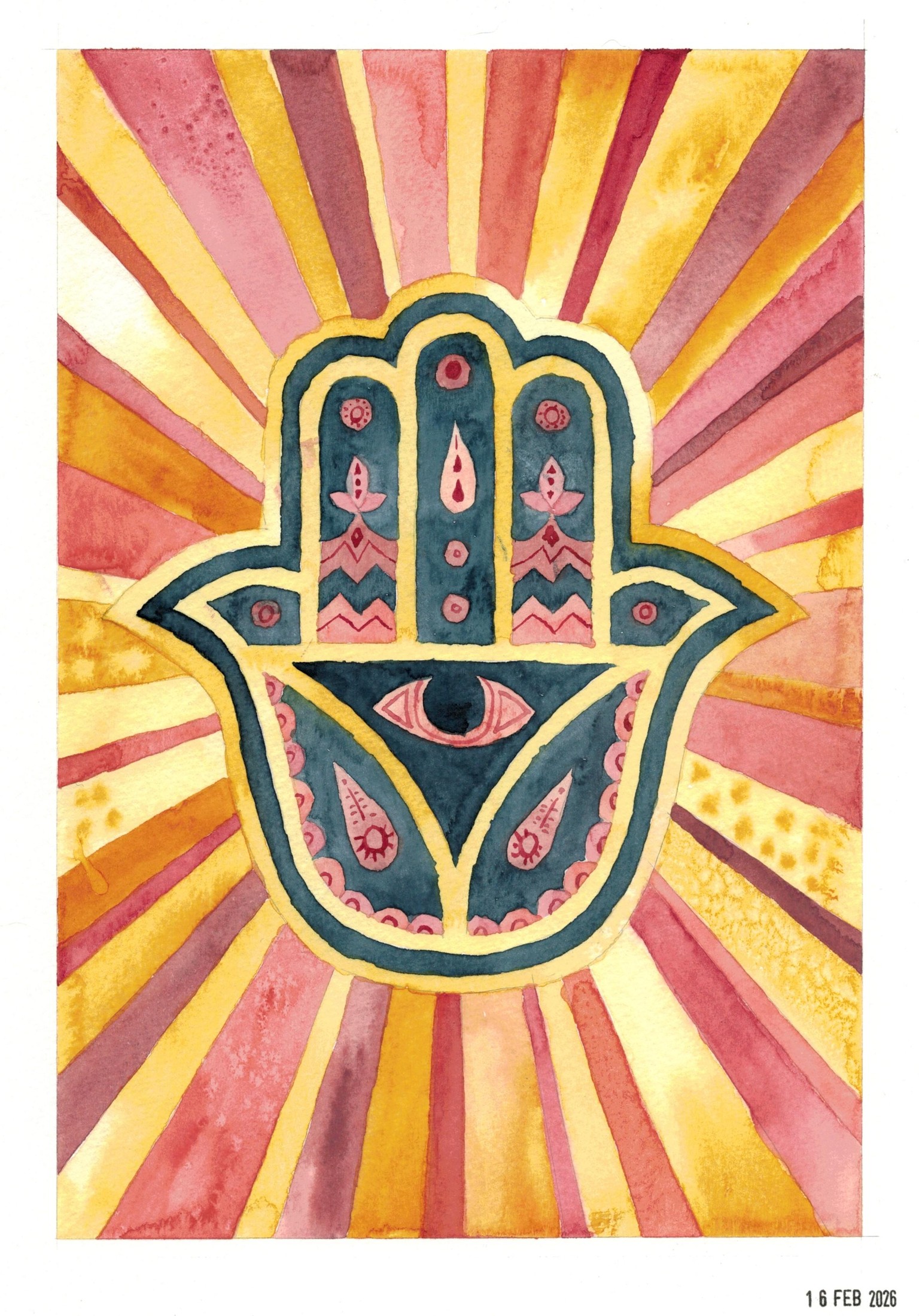 Hamsa Hands - image 1 - student project