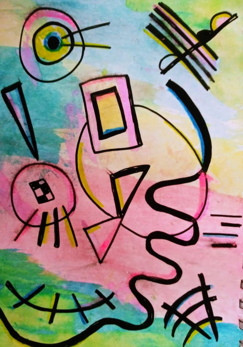 Wassily Kandinsky Inspiration - image 1 - student project