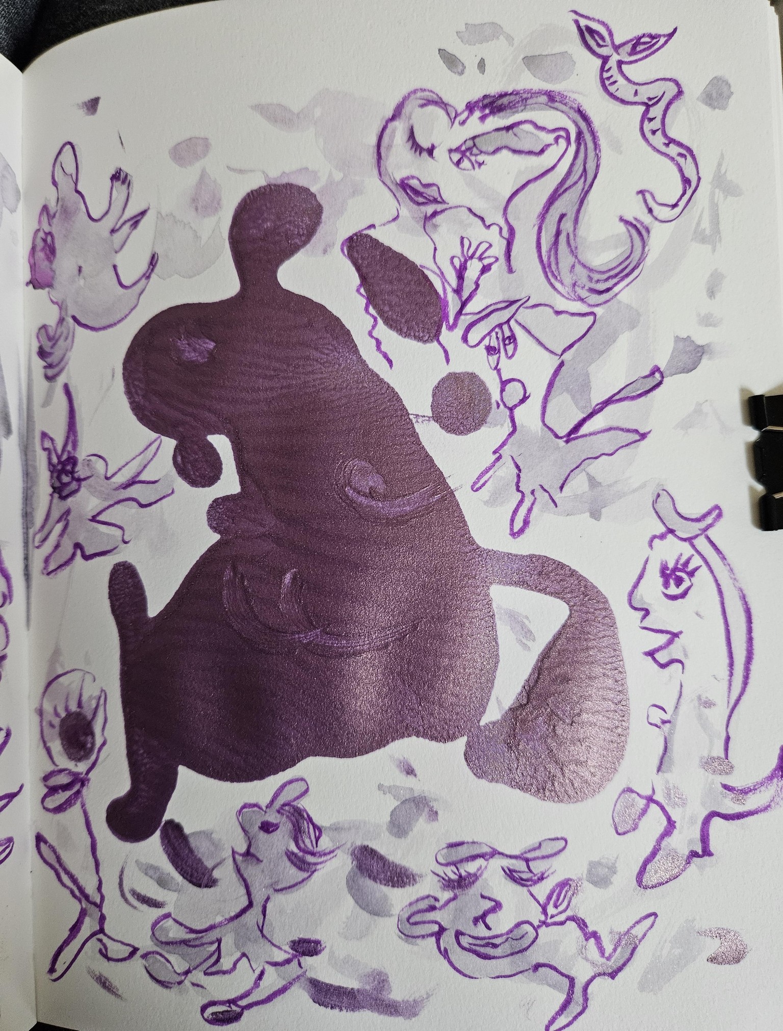 Artist block sketchbook - image 3 - student project