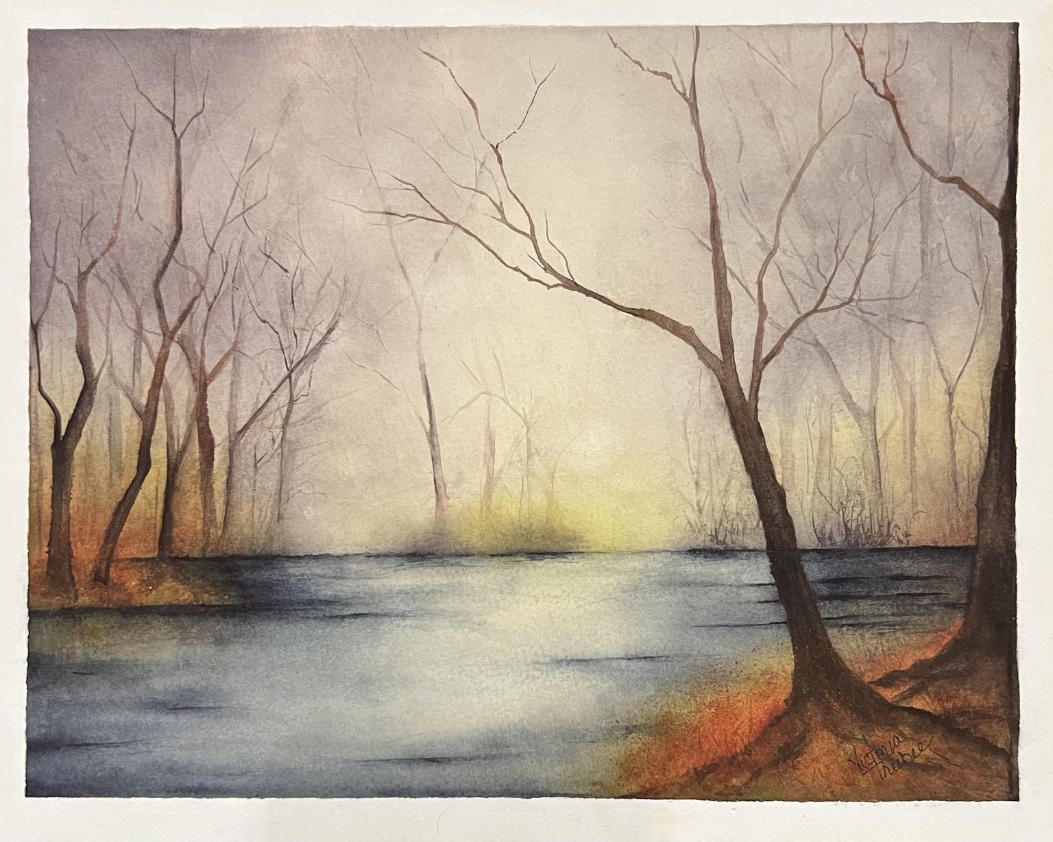 Misty Autumn Forest - image 1 - student project