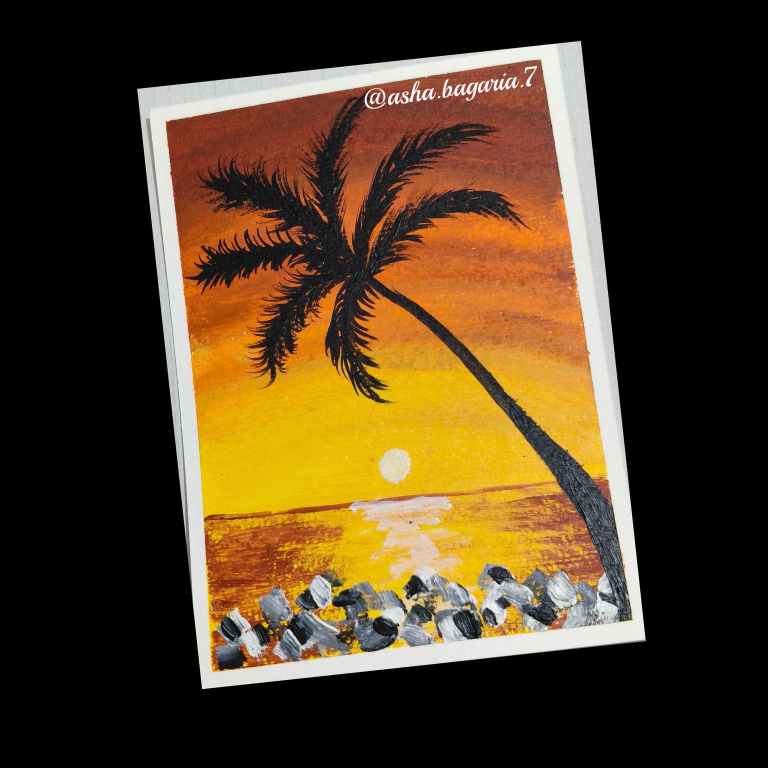Acrylic landscape challenge - image 7 - student project