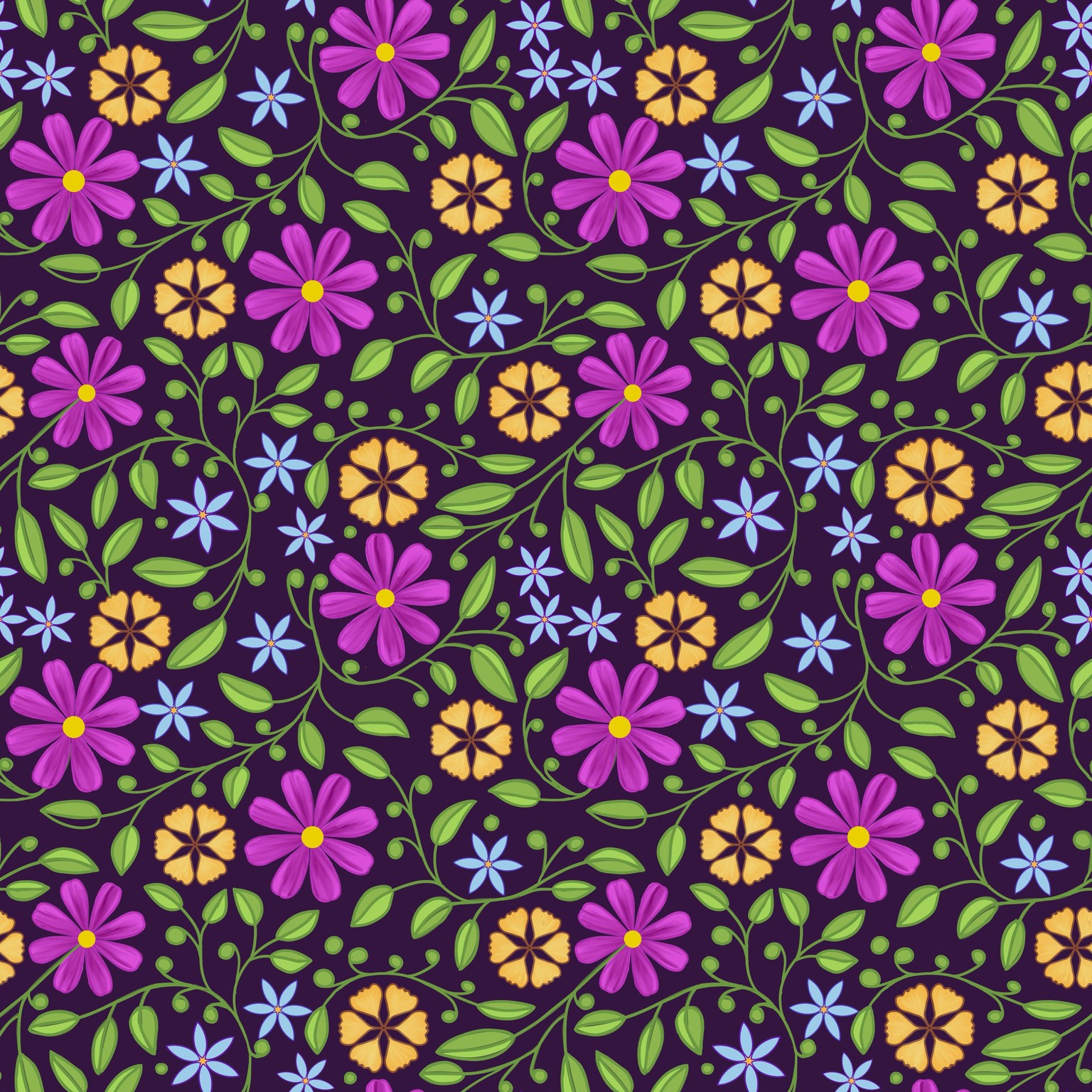 Hero Pattern with a Quatrefoil Layout. - image 1 - student project
