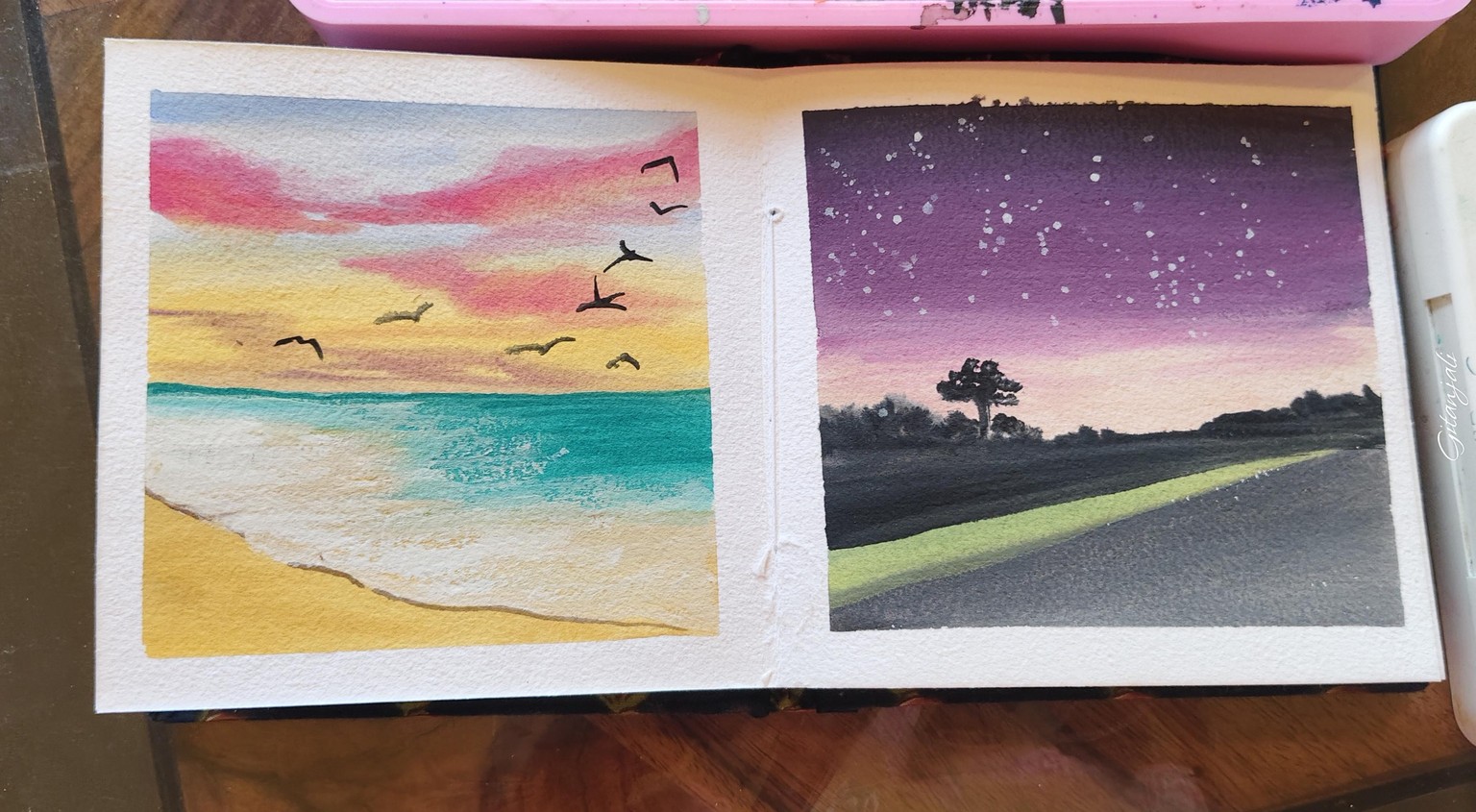 Gouache work - image 3 - student project