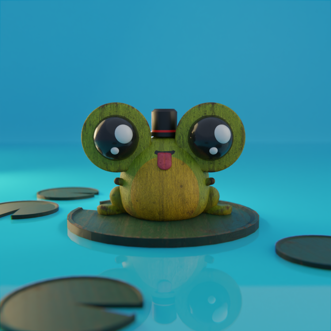 Frog_hat - image 1 - student project