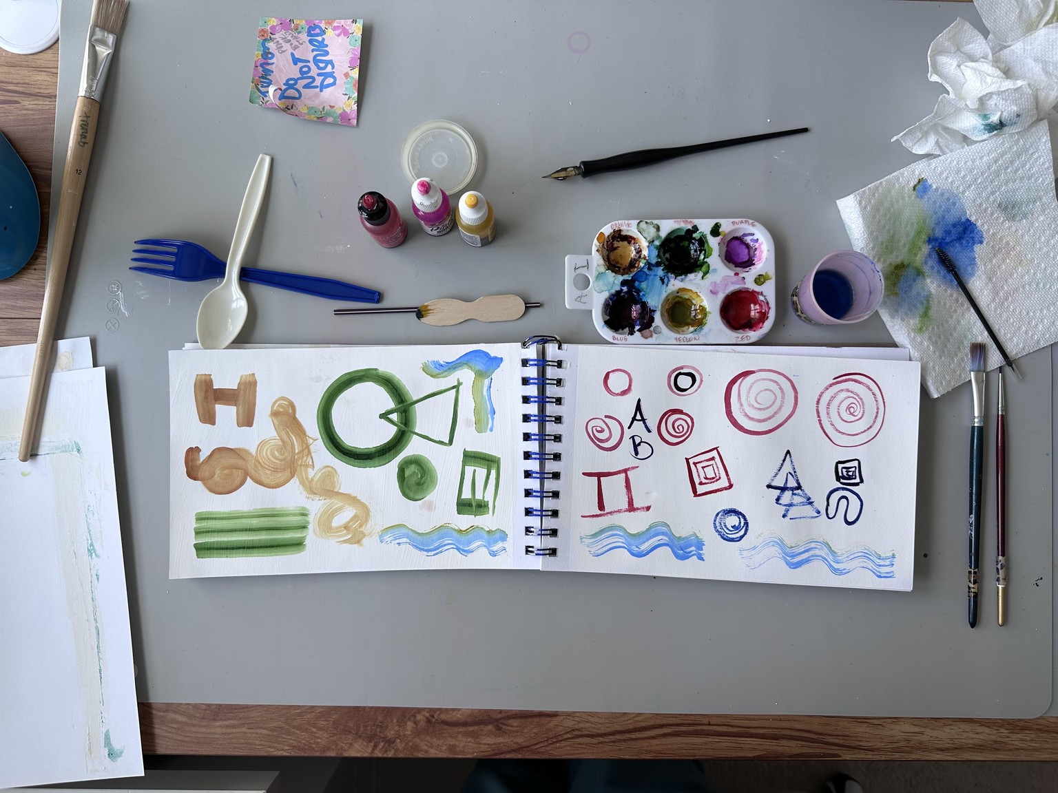 My sketchbook pages - image 3 - student project