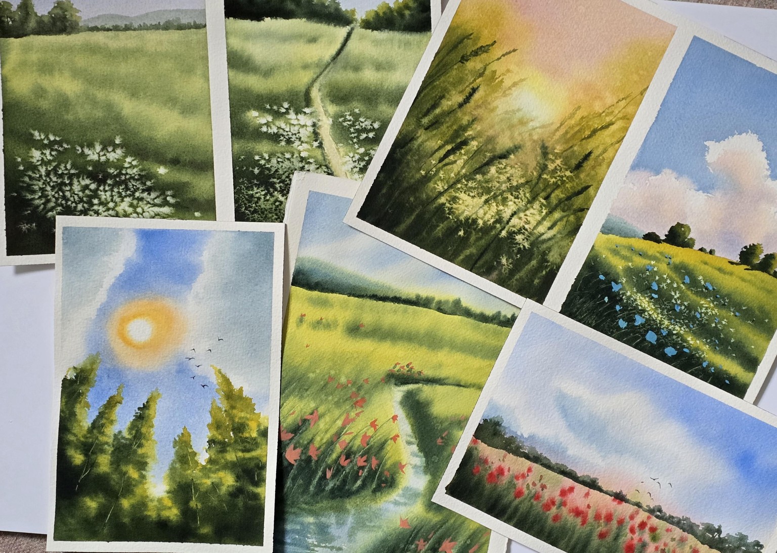 Spring landscapes - image 1 - student project